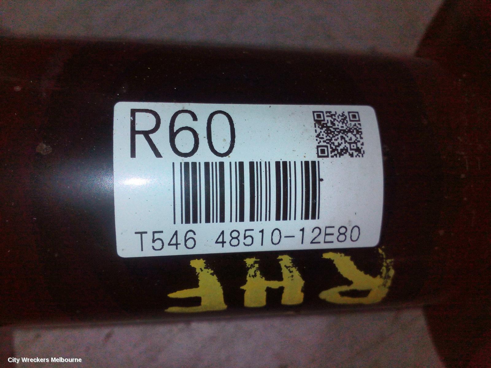 TOYOTA COROLLA RIGHT FRONT STRUT, ZRE182R, 03/2015 - 06/2018