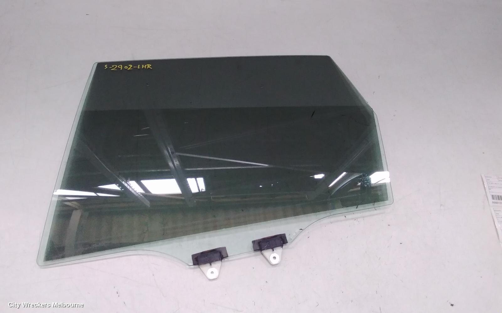 HONDA JAZZ LEFT REAR DOOR WINDOW, GE, 08/2008 - 06/2014