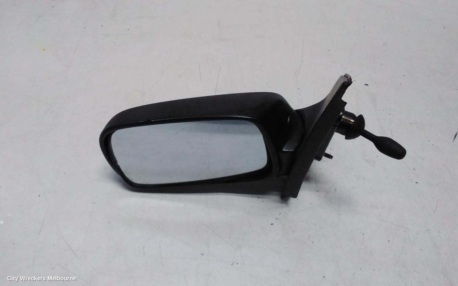 TOYOTA ECHO LEFT DOOR MIRROR, NCP10R, MAN, 10/1999 - 09/2005