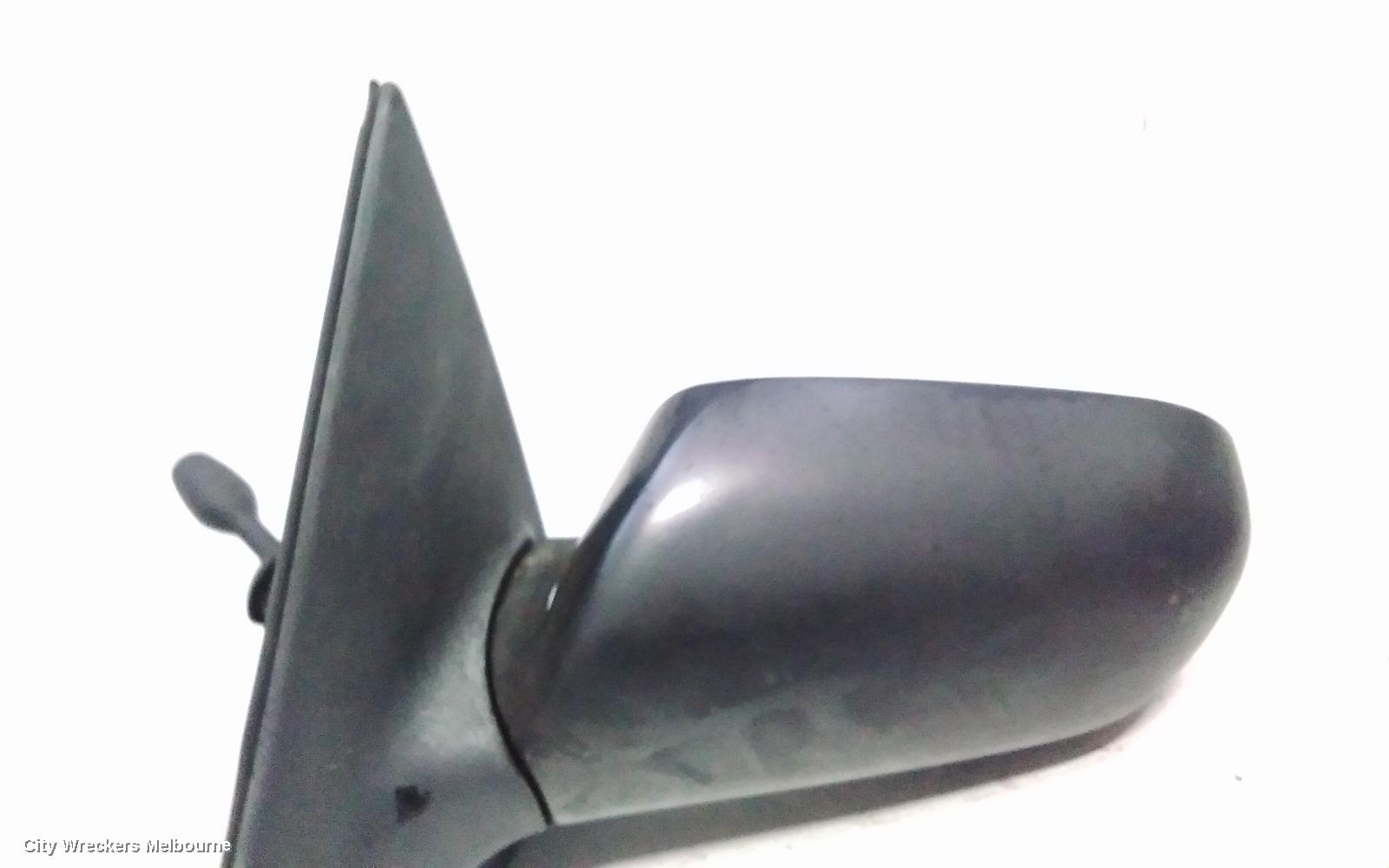 TOYOTA ECHO LEFT DOOR MIRROR, NCP10R, MAN, 10/1999 - 09/2005