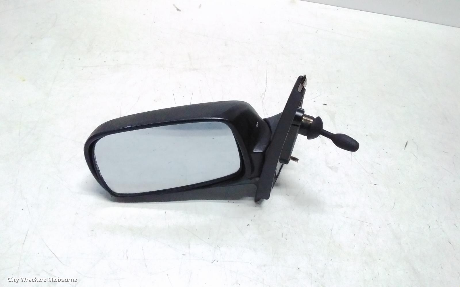 TOYOTA ECHO LEFT DOOR MIRROR, NCP10R, MAN, 10/1999 - 09/2005