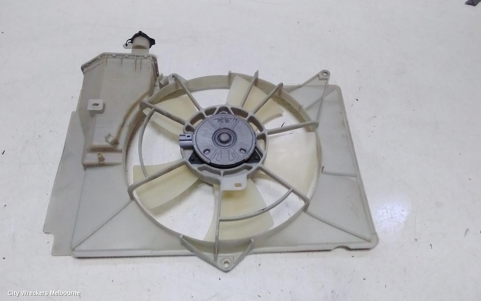 TOYOTA ECHO FAN, RADIATOR FAN AND SHROUD, NCP10R, 10/1999 - 09/2005