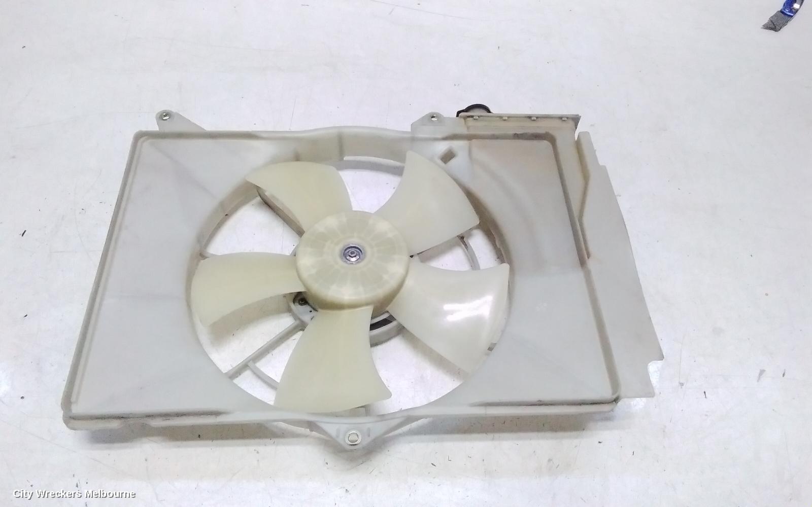 TOYOTA ECHO FAN, RADIATOR FAN AND SHROUD, NCP10R, 10/1999 - 09/2005