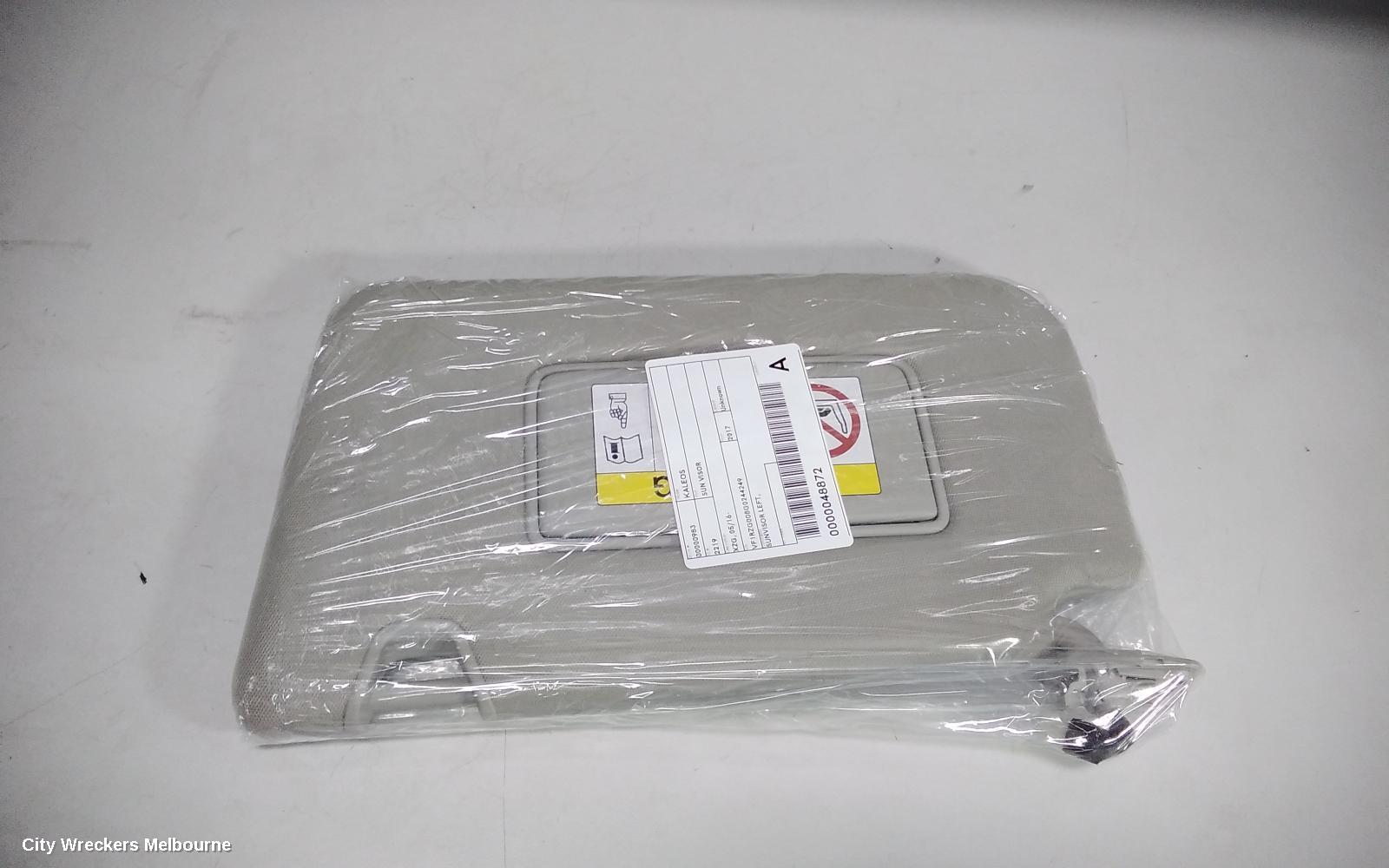 RENAULT KALEOS SUNVISOR, XZG, LH SIDE, 05/2016 ONWARDS