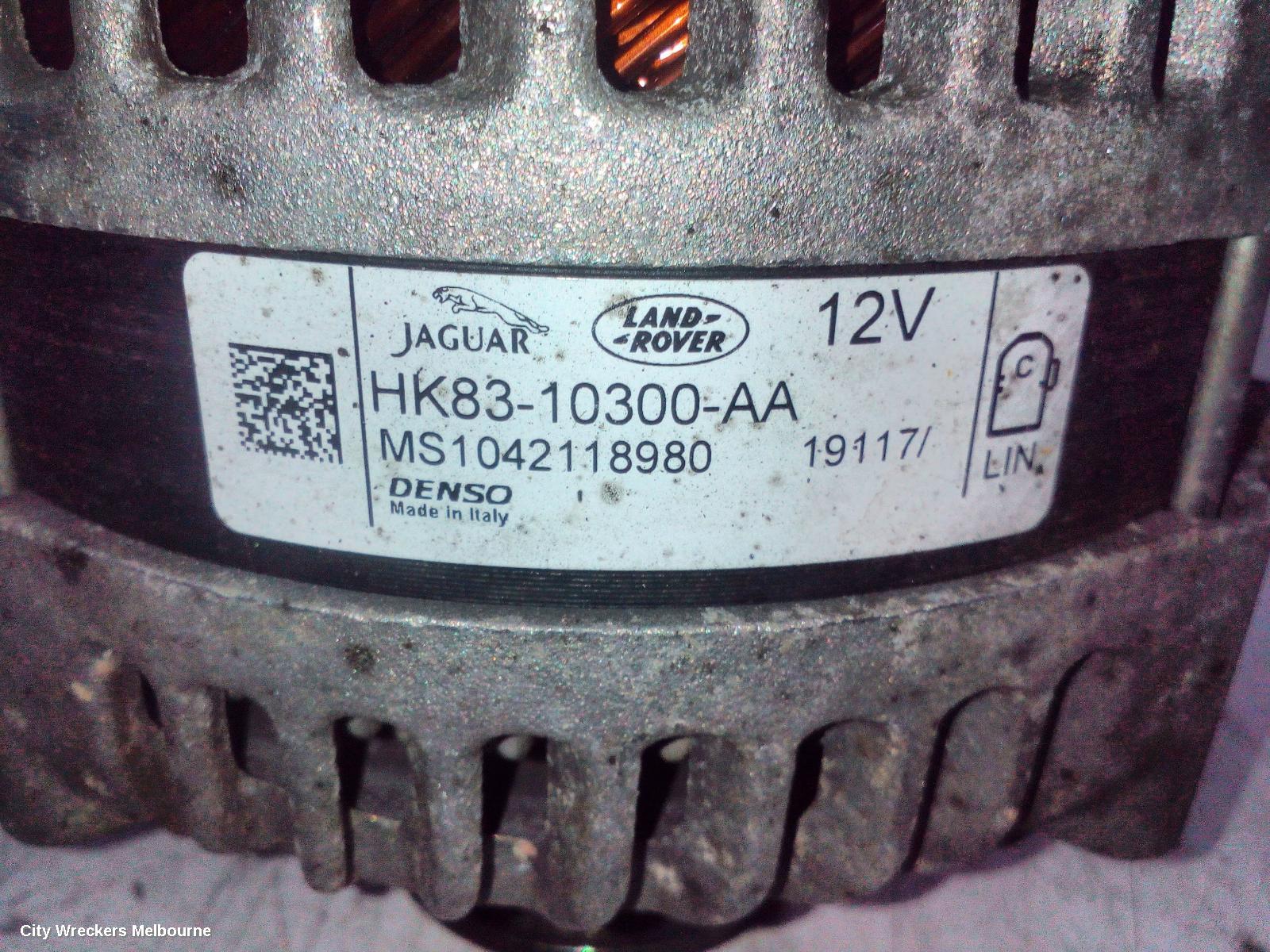 LAND ROVER RANGEROVER VELAR ALTERNATOR, L560, 05/2017 ONWARDS