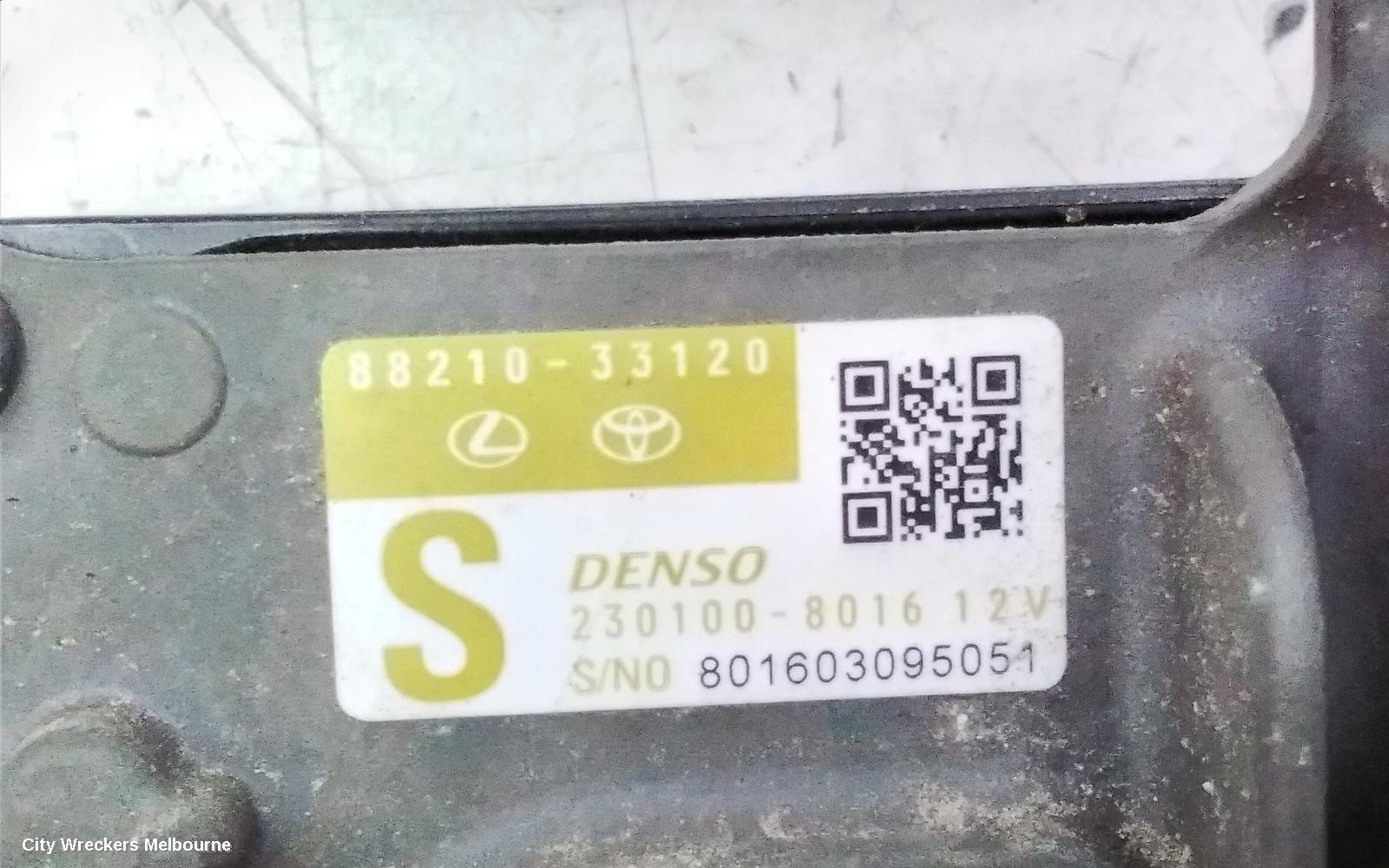 LEXUS RX SERIES REVERSE CAMERA, AL20, 10/2015 - 08/2022
