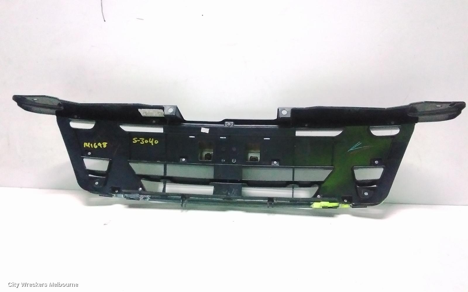 ISUZU DMAX GRILLE, RADIATOR GRILLE, CHROME, RA, 10/2008 - 05/2012