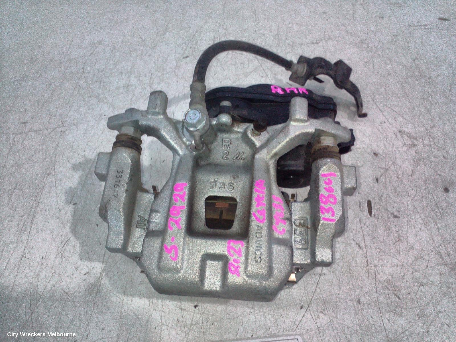 TOYOTA COROLLA CROSS CALIPER, XG10, RH REAR, 01/2022 ONWARDS