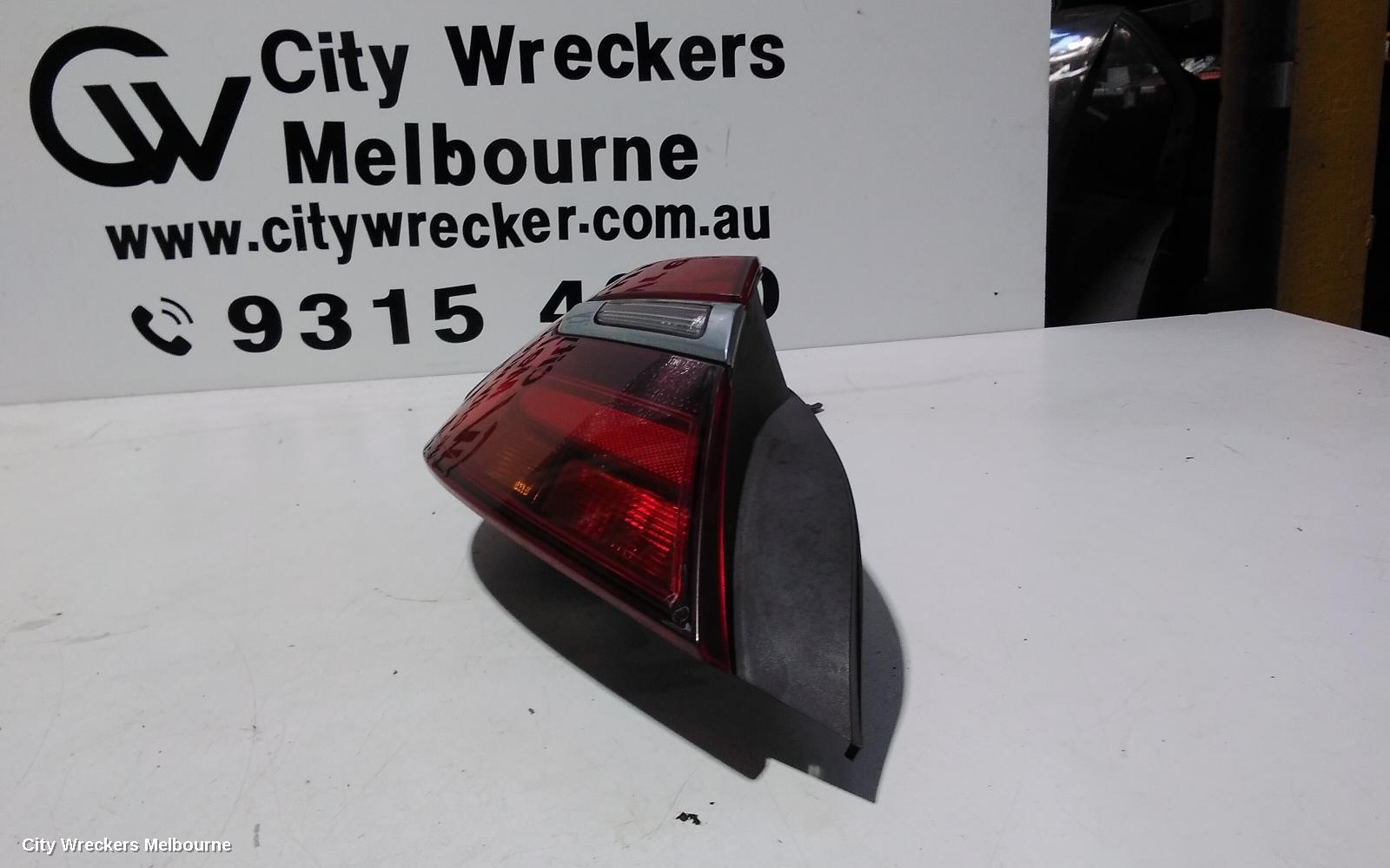 HOLDEN INSIGNIA LEFT TAILLIGHT, GA, 06/2015 - 01/2017