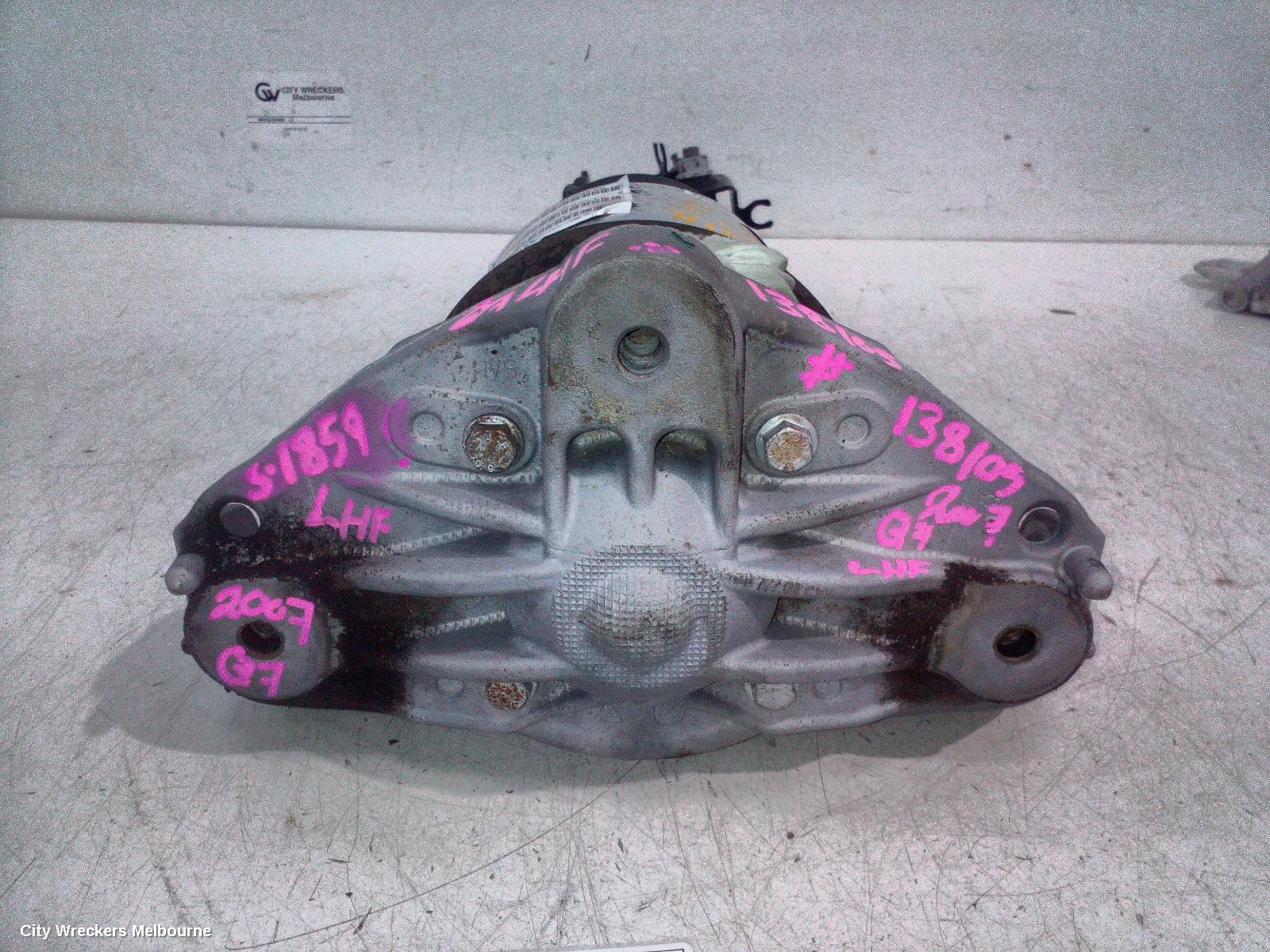 AUDI Q7 LEFT FRONT STRUT, 4L, AIRBAG TYPE, 09/2006 - 08/2015
