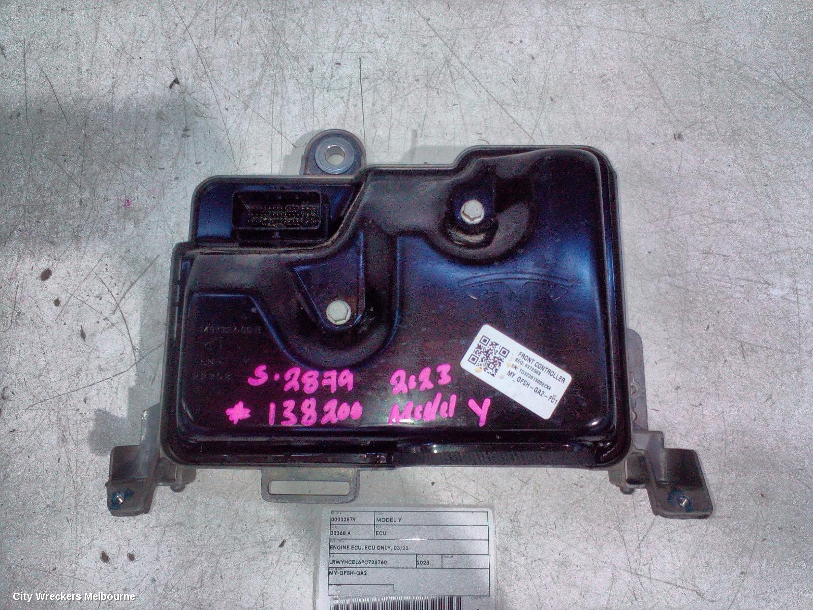 TESLA MODEL Y ECU, ENGINE ECU, ECU ONLY, 03/2022 ONWARDS