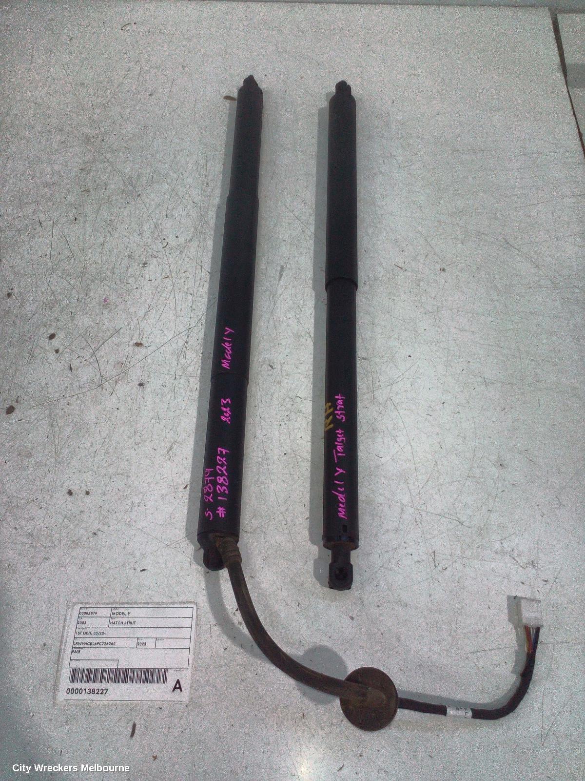 TESLA MODEL Y HATCH STRUT, 1ST GEN, 03/2022 ONWARDS