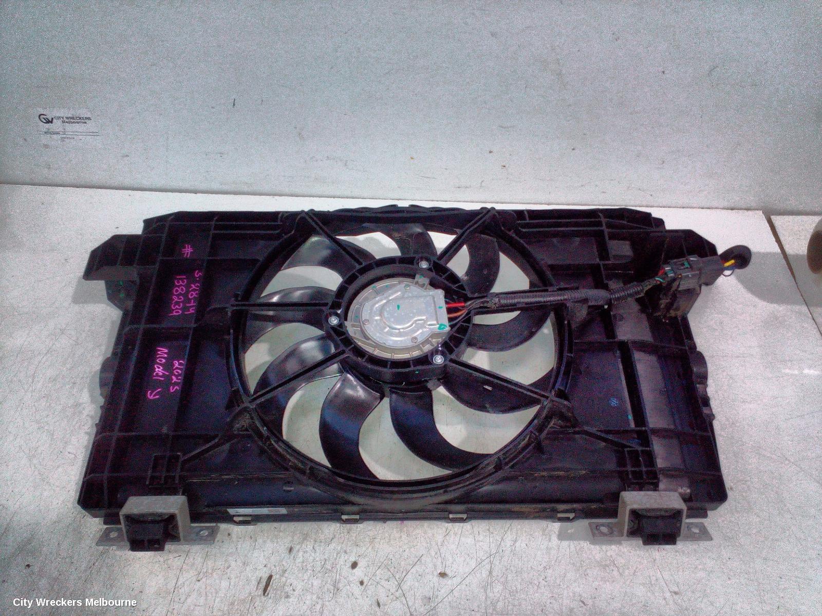 TESLA MODEL Y FAN, 1ST GEN, RADIATOR FAN, 03/2022 ONWARDS