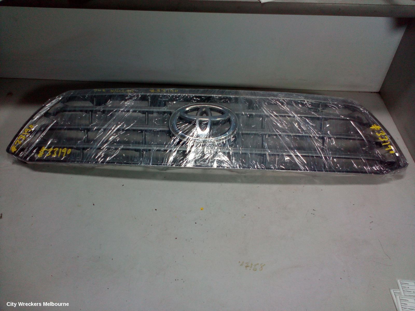 TOYOTA KLUGER GRILLE, RADIATOR GRILLE, GSU40-GSU45, KX-S, SHADOW CHROME, 05/2007 - 07/2010