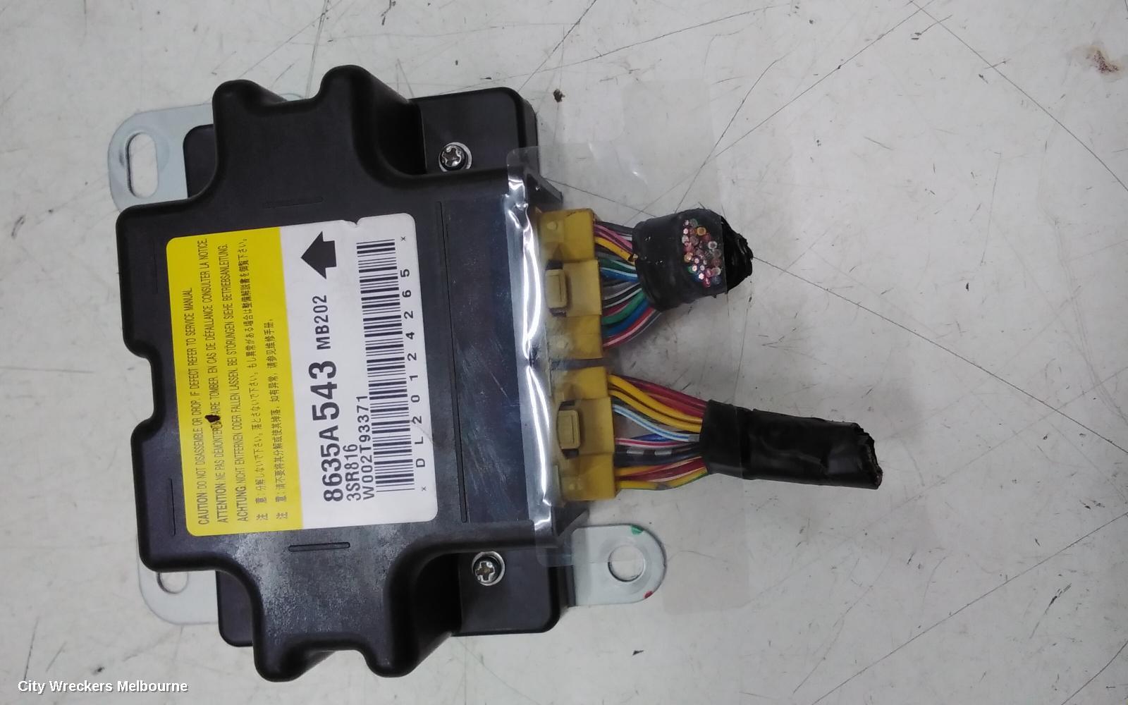 MITSUBISHI PAJERO AIRBAG MODULE/SENSOR, MODULE, GLX, PAJERO SPORT, QF, 11/2019 ONWARDS