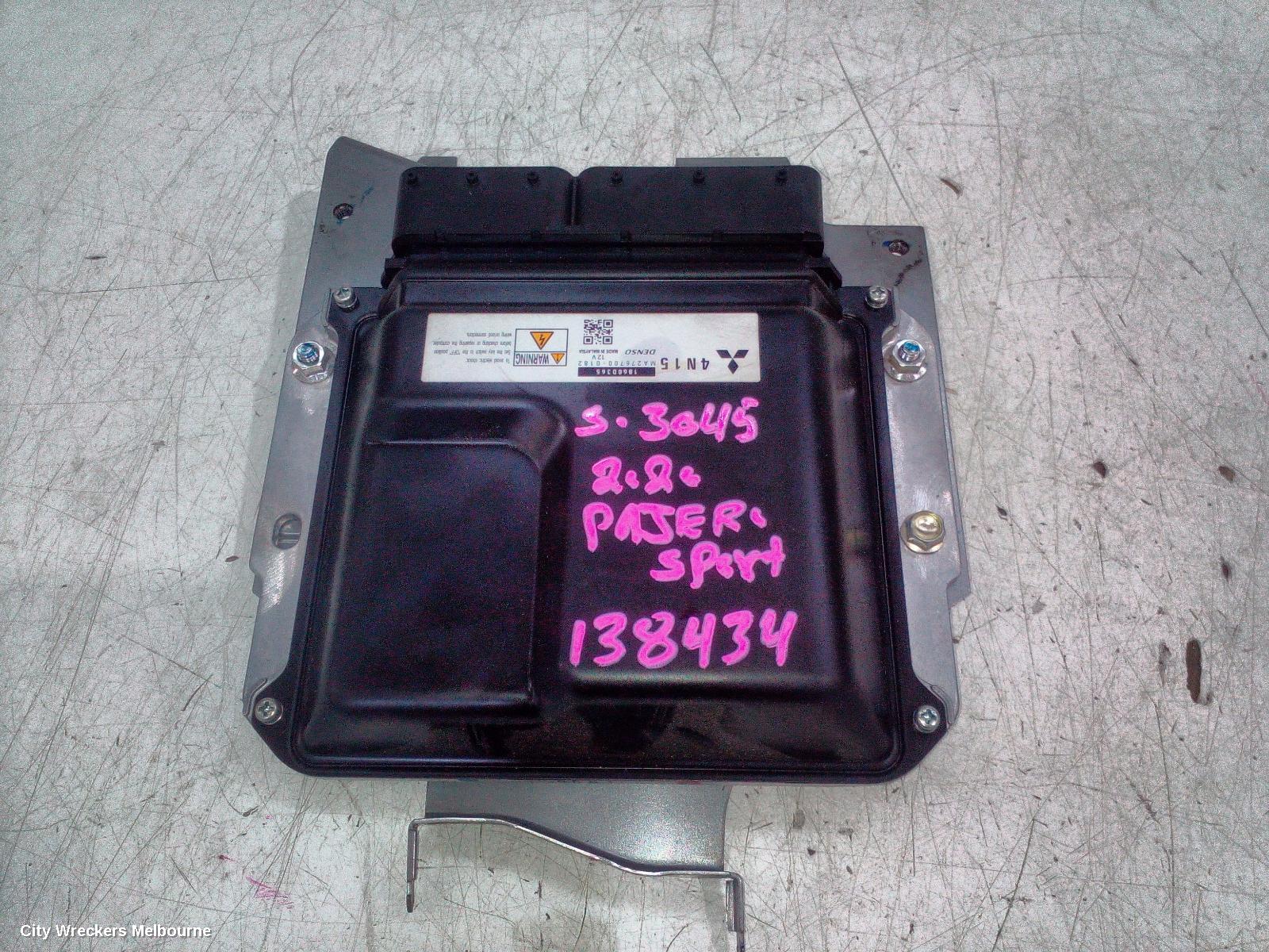 MITSUBISHI PAJERO ECU, ENGINE ECU, 2.4, 4N15, DIESEL, ECU ONLY, QE-QF, PAJERO SPORT, 10/2015 ONWARDS
