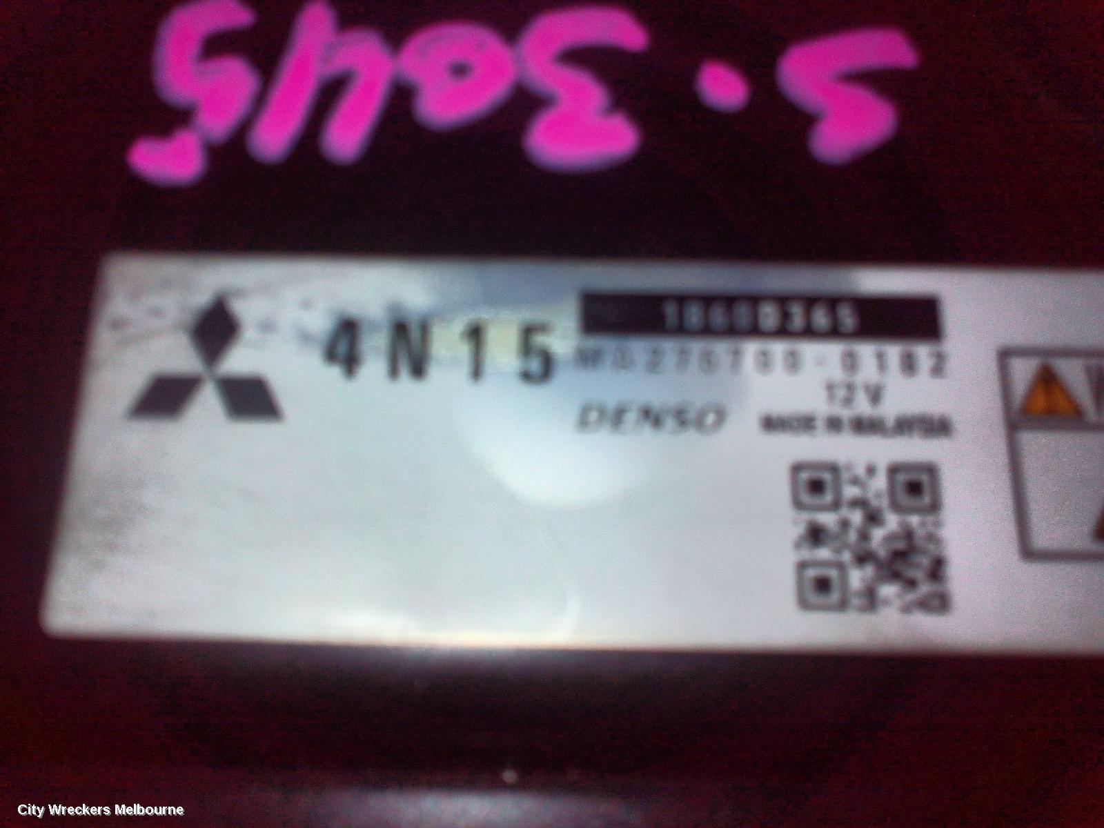 MITSUBISHI PAJERO ECU, ENGINE ECU, 2.4, 4N15, DIESEL, ECU ONLY, QE-QF, PAJERO SPORT, 10/2015 ONWARDS