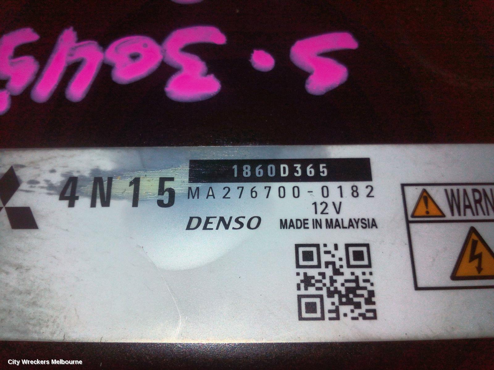 MITSUBISHI PAJERO ECU, ENGINE ECU, 2.4, 4N15, DIESEL, ECU ONLY, QE-QF, PAJERO SPORT, 10/2015 ONWARDS