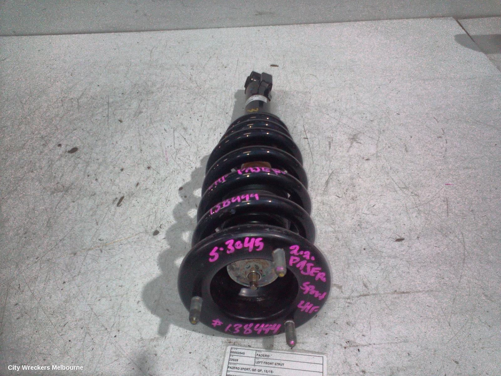 MITSUBISHI PAJERO LEFT FRONT STRUT, PAJERO SPORT, QE-QF, 10/2015 ONWARDS