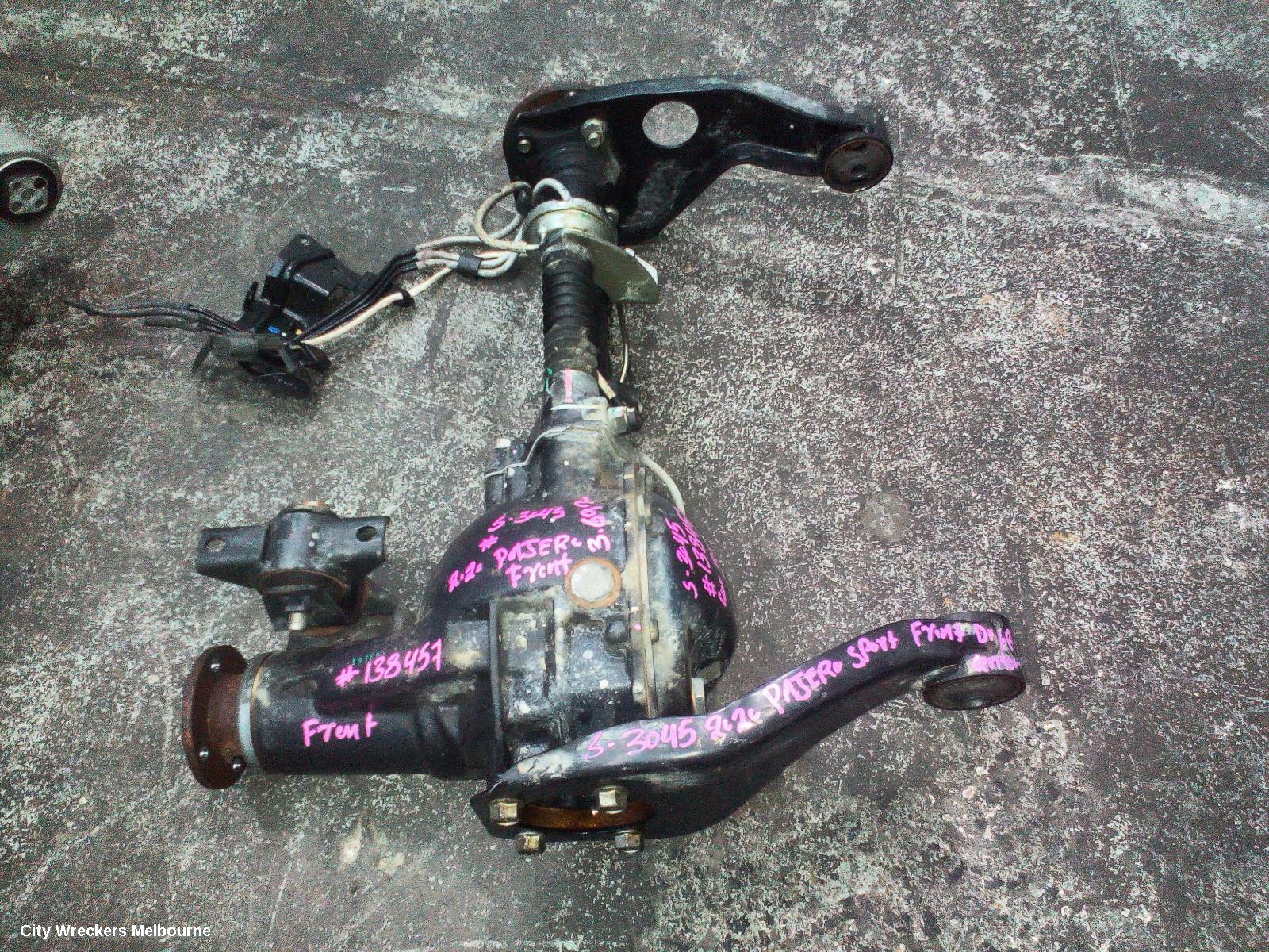 MITSUBISHI PAJERO DIFFERENTIAL CENTRE, FRONT, 2.4, 4N15, QE-QF, PAJERO SPORT, DIESEL, 3.692 RATIO, 10/2015 ONWARDS