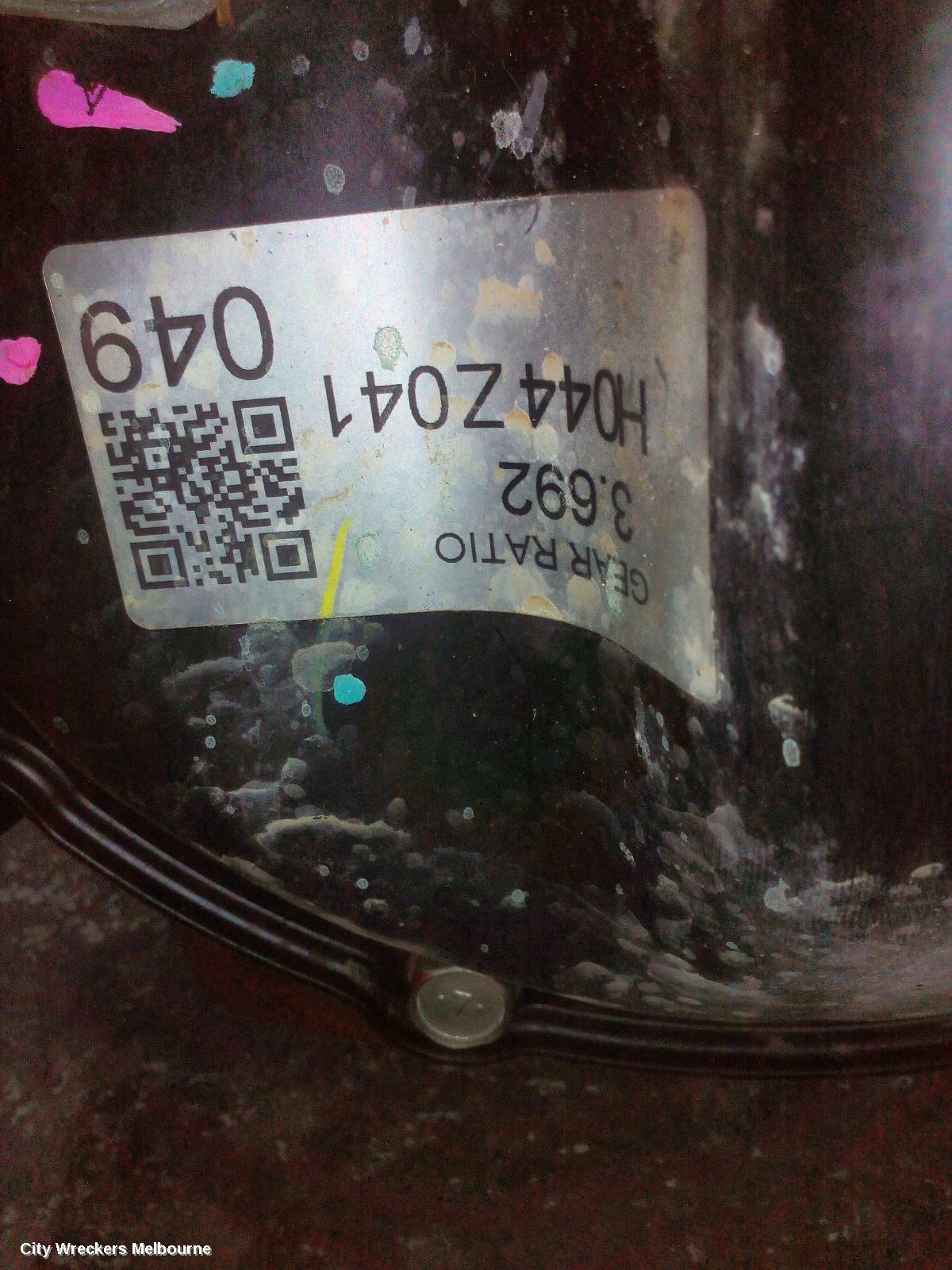 MITSUBISHI PAJERO DIFFERENTIAL CENTRE, FRONT, 2.4, 4N15, QE-QF, PAJERO SPORT, DIESEL, 3.692 RATIO, 10/2015 ONWARDS