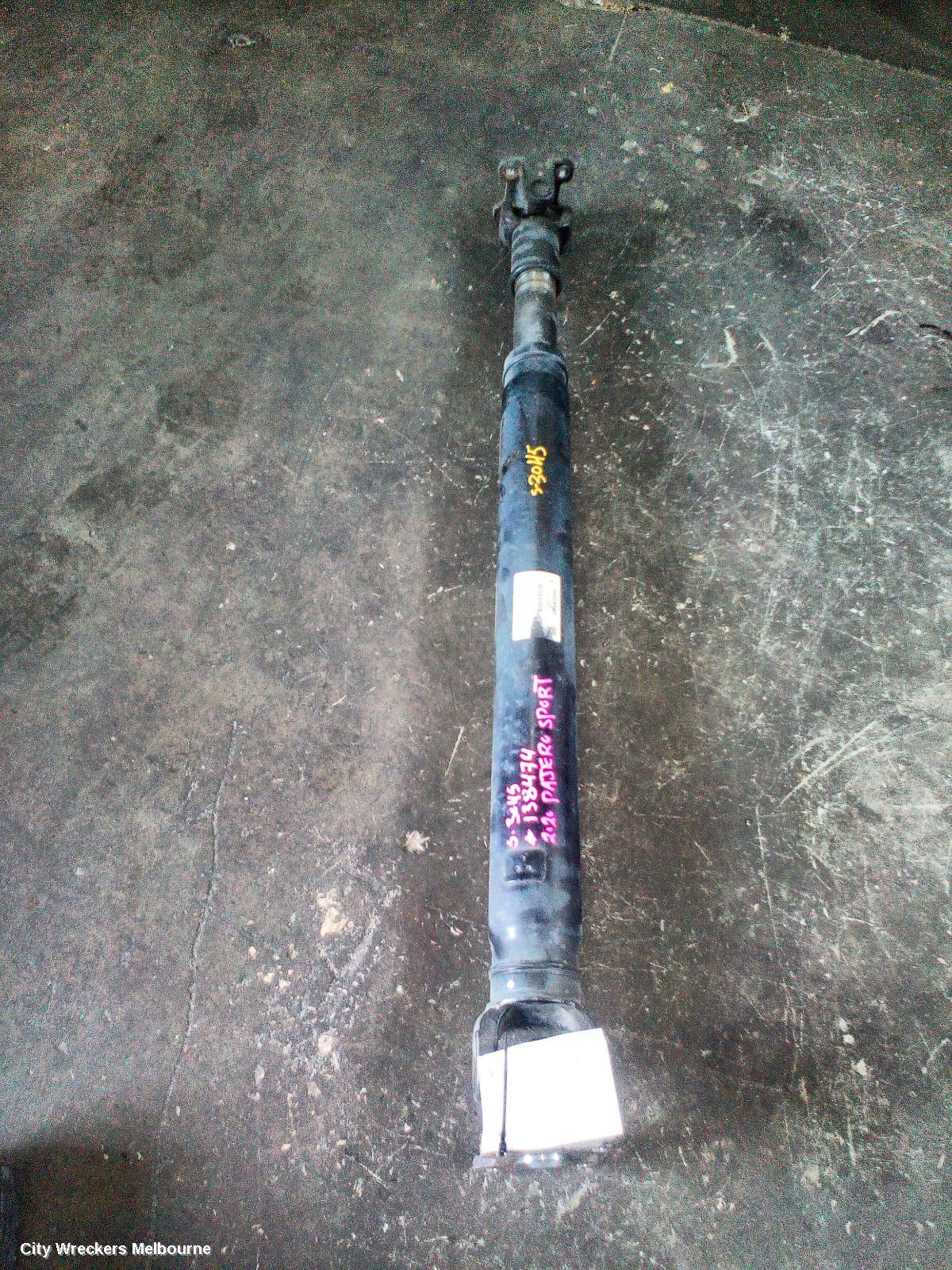 MITSUBISHI PAJERO REAR DRIVE SHAFT, 2.4, DIESEL, AUTO T/M, PAJERO SPORT, QE-QF, 10/2015 ONWARDS