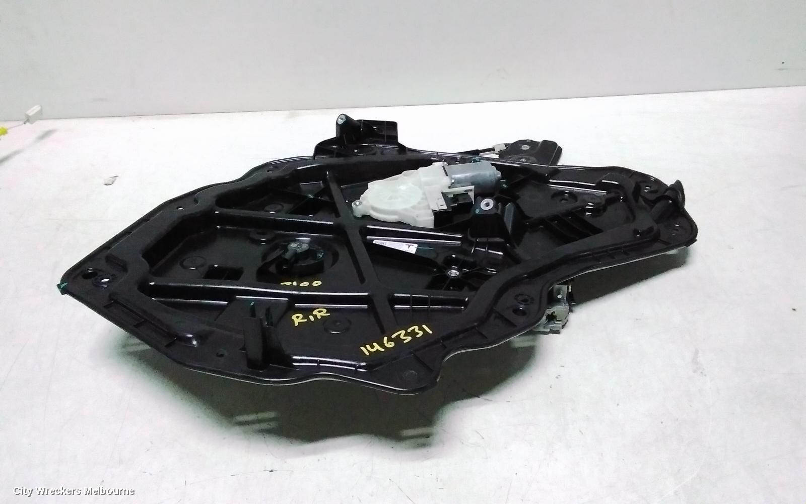 TESLA MODEL Y RIGHT REAR WND REG/MOTOR, 1ST GEN, 03/2022 ONWARDS