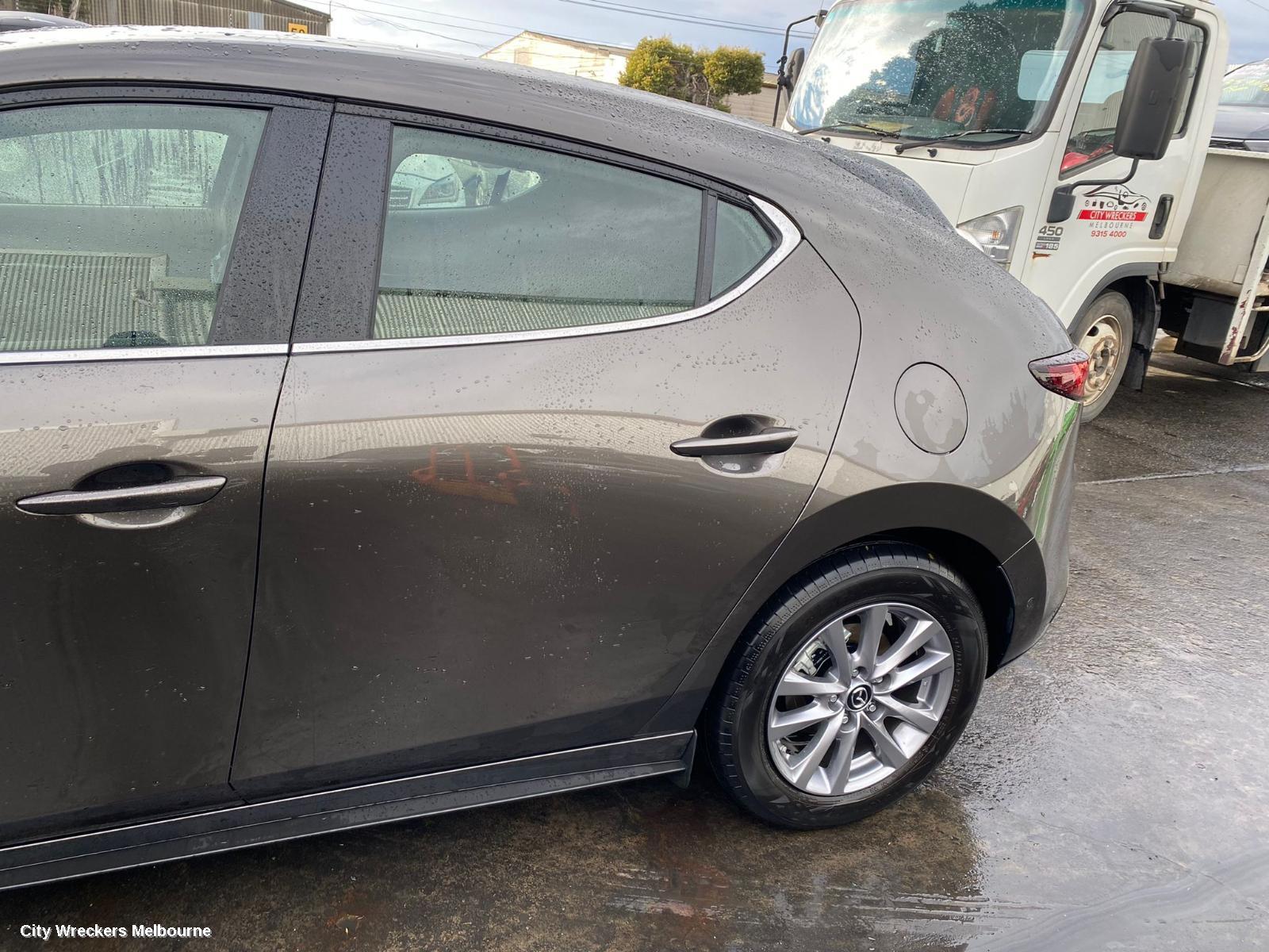 MAZDA 3 BOOTLID/TAILGATE, TAILGATE, BP, HATCH, 03/2019 ONWARDS