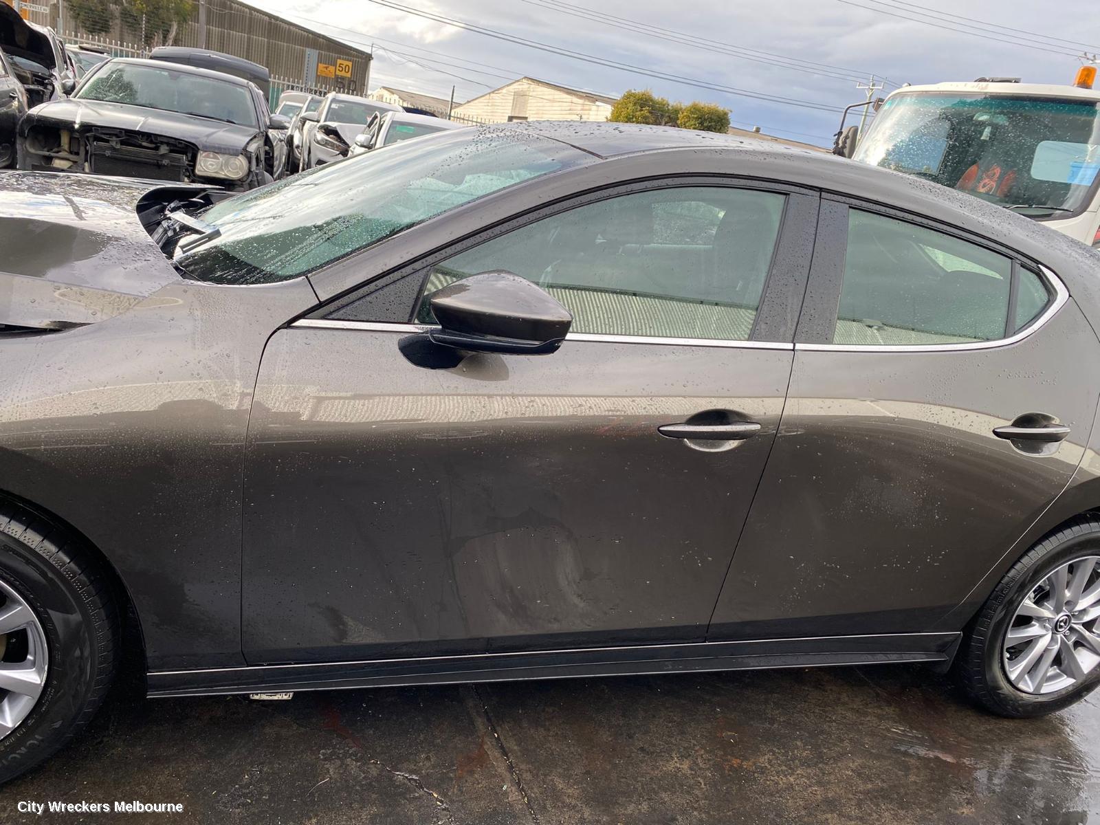 MAZDA 3 BOOTLID/TAILGATE, TAILGATE, BP, HATCH, 03/2019 ONWARDS
