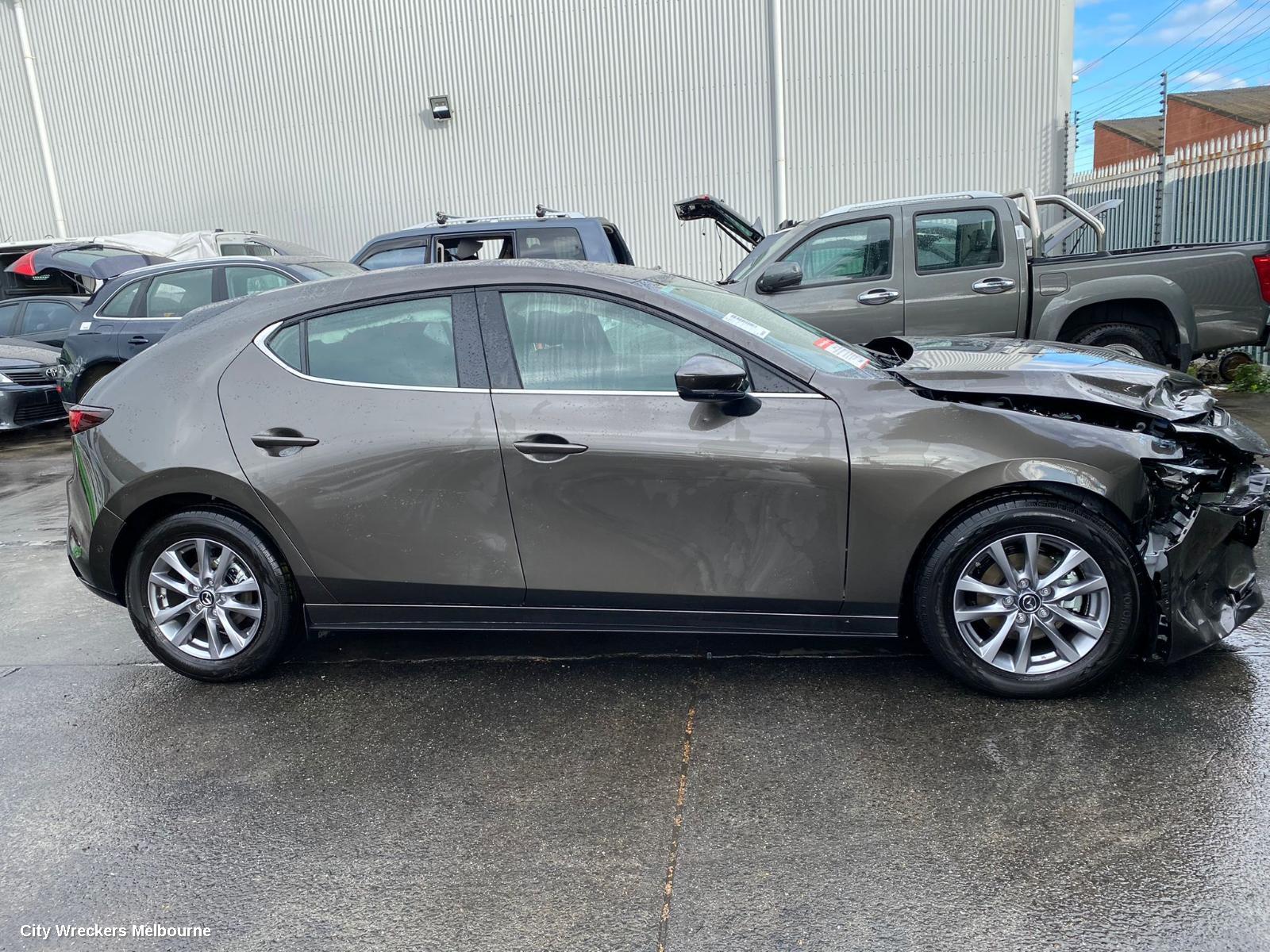 MAZDA 3 BOOTLID/TAILGATE, TAILGATE, BP, HATCH, 03/2019 ONWARDS