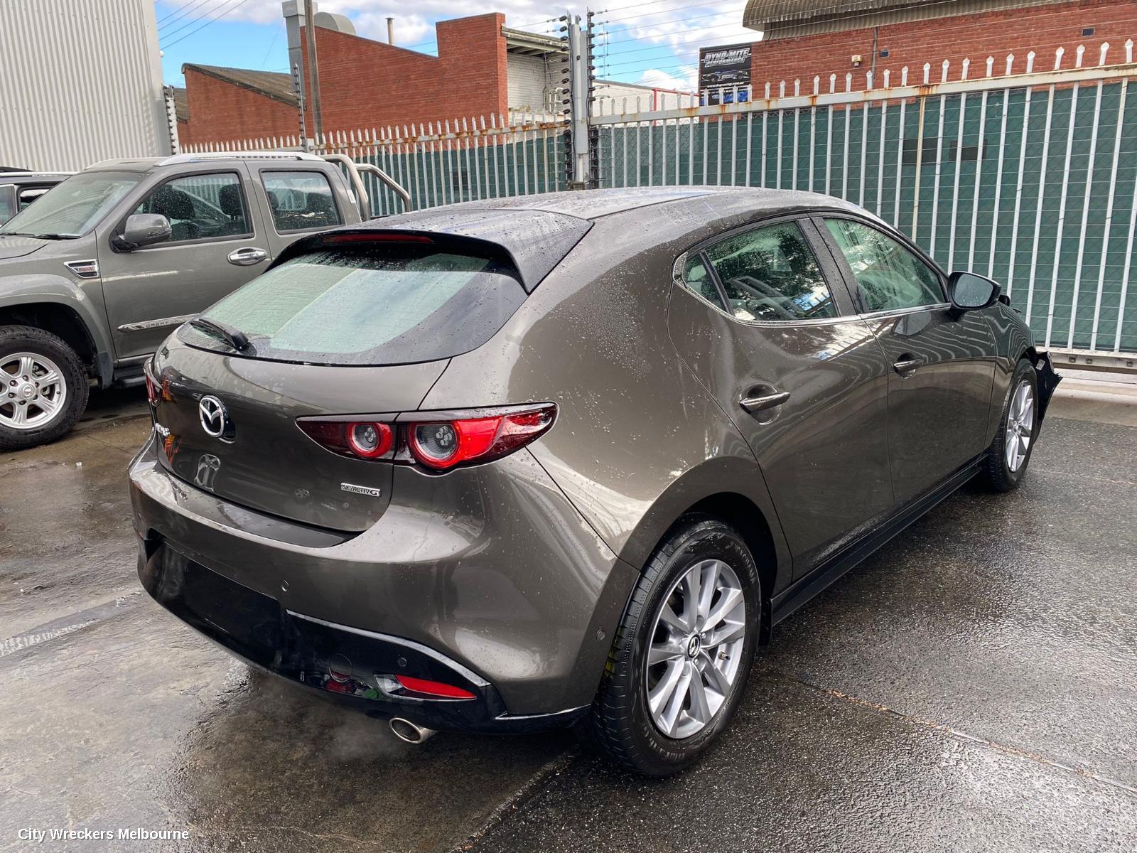 MAZDA 3 BOOTLID/TAILGATE, TAILGATE, BP, HATCH, 03/2019 ONWARDS