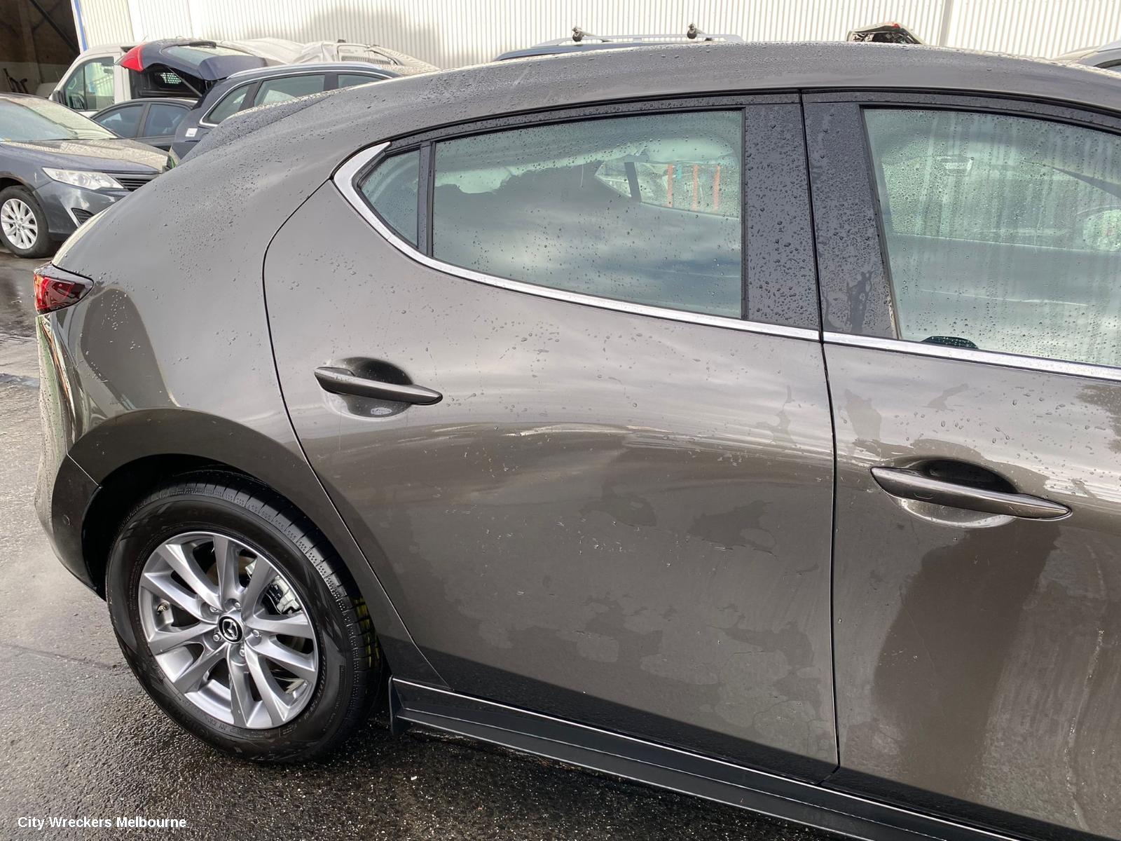 MAZDA 3 BOOTLID/TAILGATE, TAILGATE, BP, HATCH, 03/2019 ONWARDS