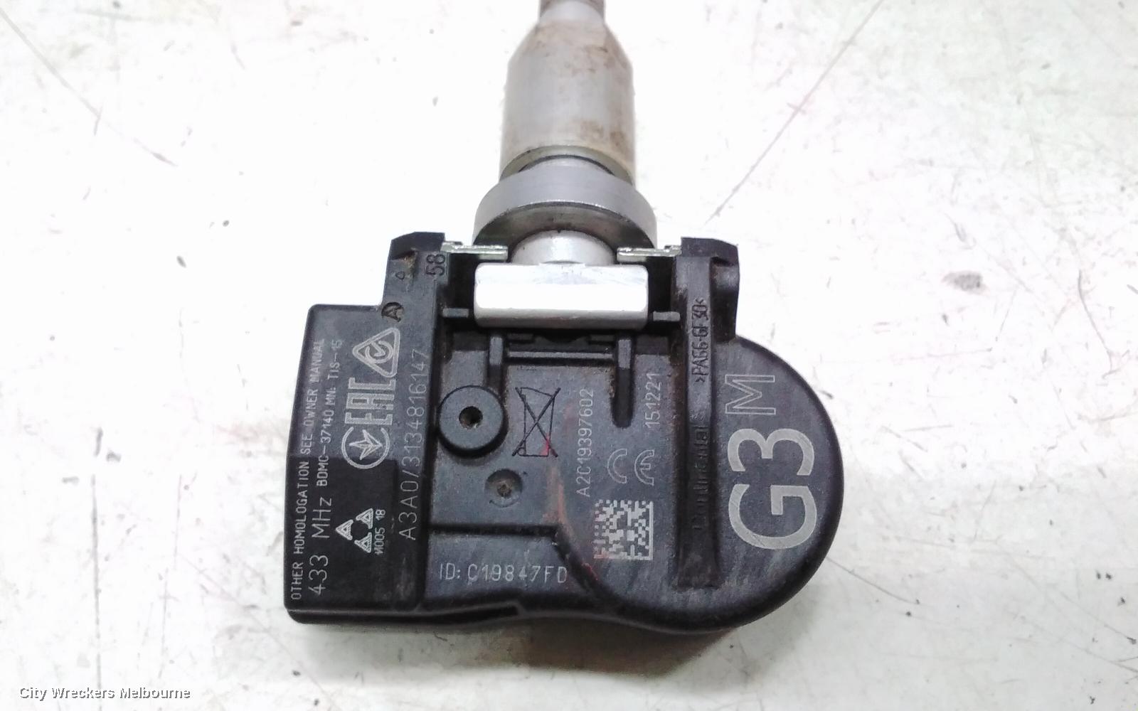 MAZDA CX5, KF, 02/2017 - 03/2026, A2C19397602 TIRE PRESSURE MONITORING SYSTEM (TPMS) SENSOR,: 138544