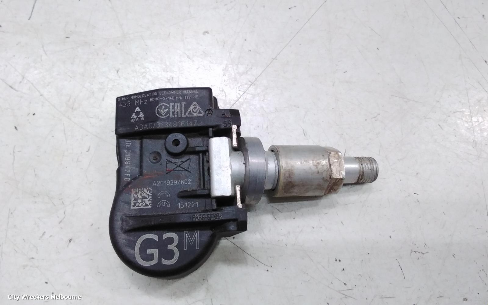 MAZDA CX5, KF, 02/2017 - 03/2026, A2C19397602 TIRE PRESSURE MONITORING SYSTEM (TPMS) SENSOR,: 138544