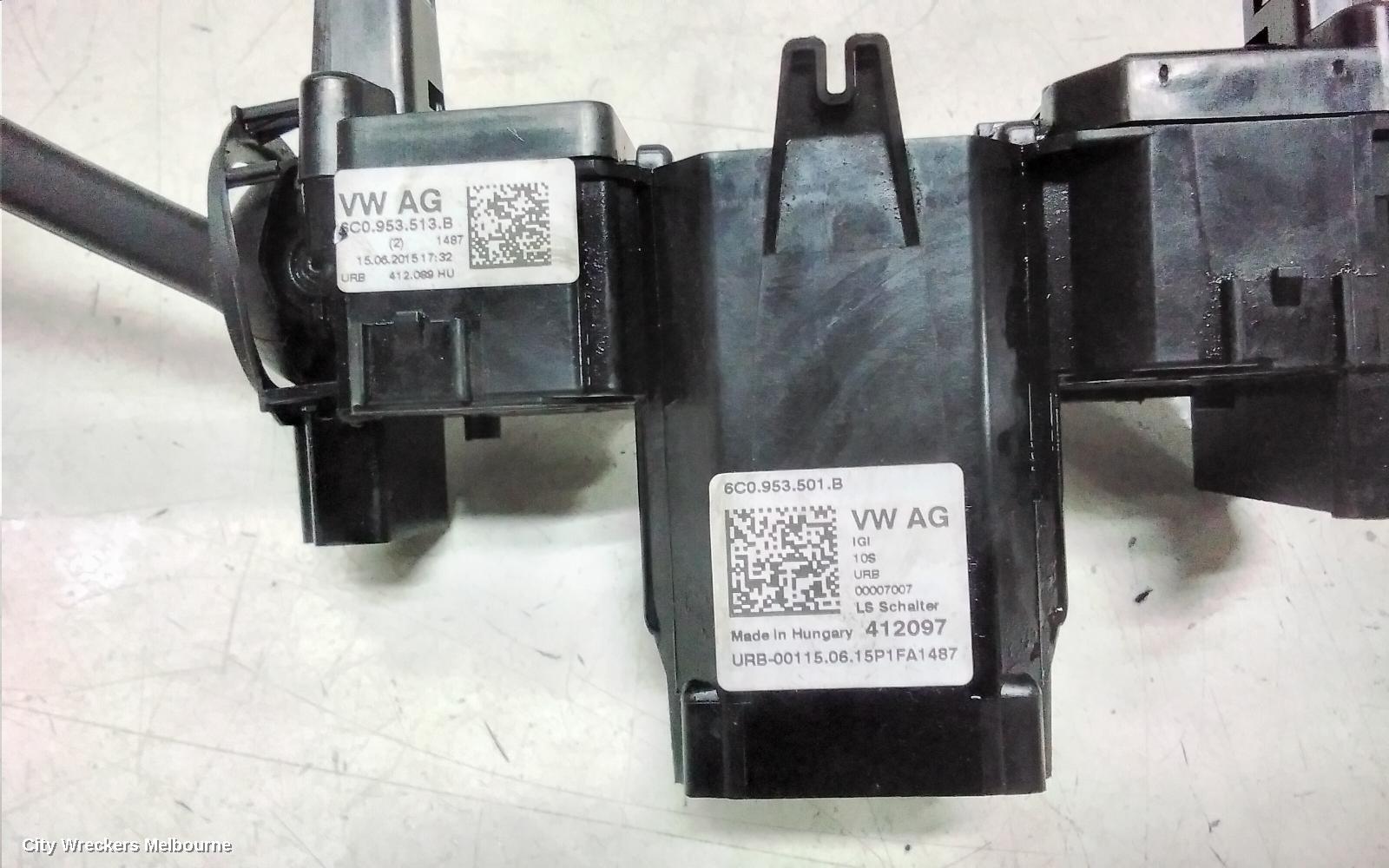 SKODA RAPID COMBINATION SWITCH, COMBINATION SWITCH ASSY, NH, 05/2014 - 02/2017
