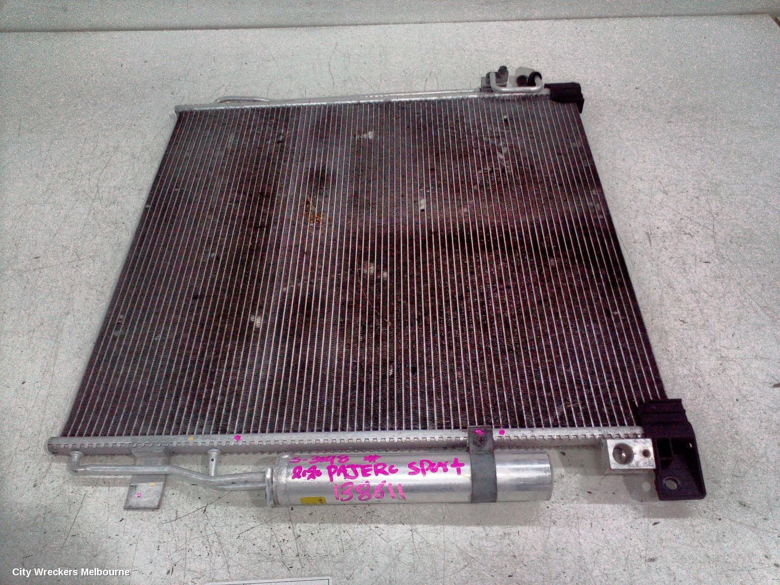 MITSUBISHI PAJERO A/C CONDENSER, PAJERO SPORT, QE-QF, 10/2015 ONWARDS
