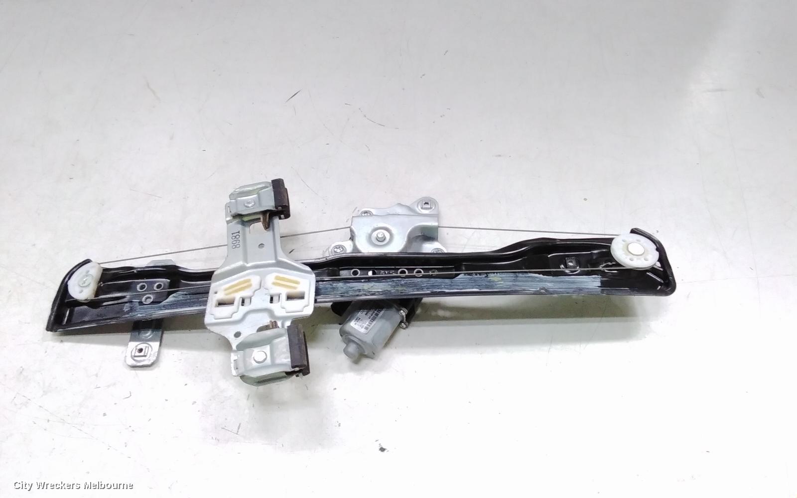 HOLDEN TRAX LEFT FRONT WINDOW REG/MOTOR, TJ SERIES, DOOR REG ASSY (REG AND MOTOR), 08/2013 - 12/2020