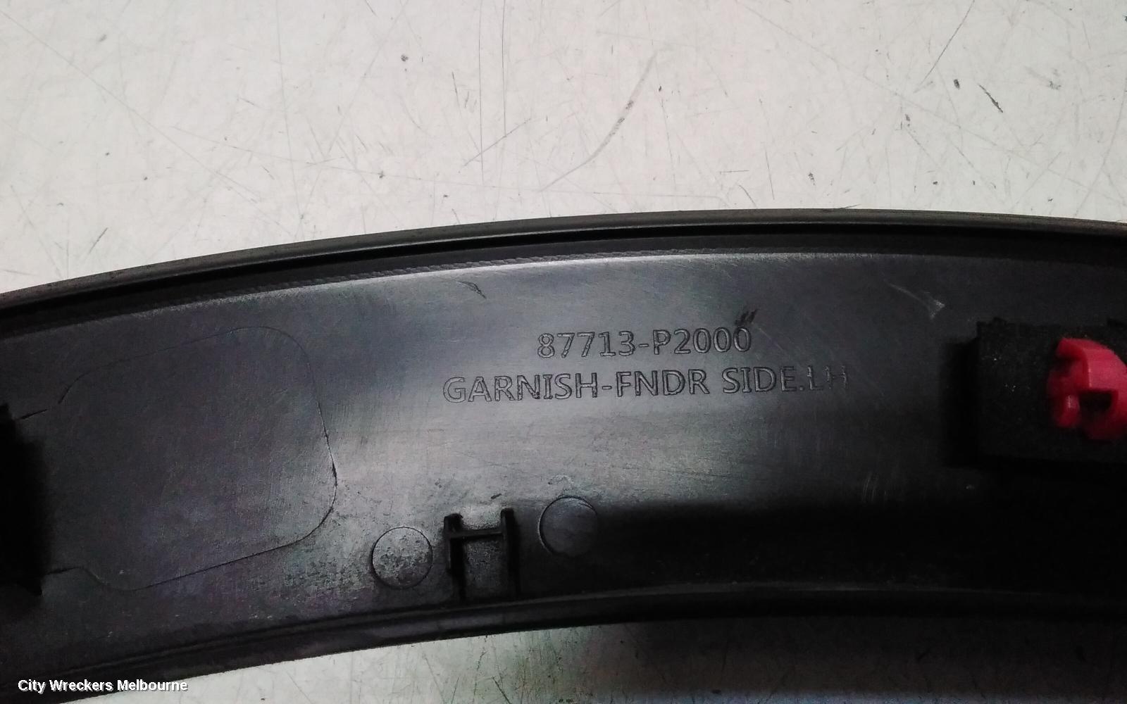 KIA SORENTO WHEEL ARCH FLARE, LH FRONT, MQ4, 02/2020 ONWARDS