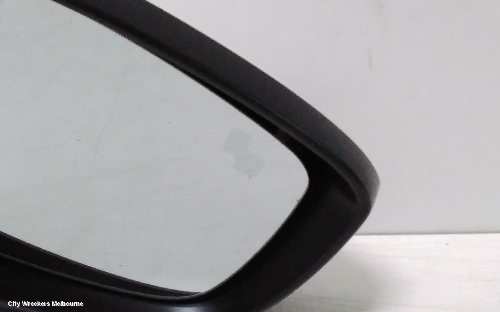 MAZDA CX3 RIGHT DOOR MIRROR, DK, W/ AUTO POWER FOLDING, HEATED, BLIND SPOT, CAMERA TYPE, COLOUR CODED, 03/2015 ONWARDS