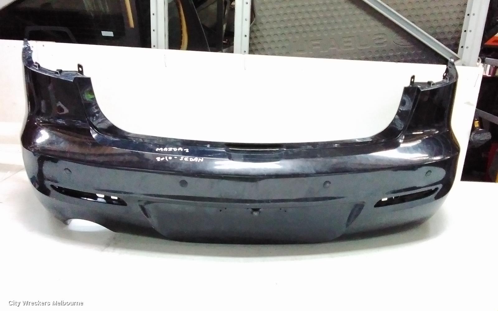 MAZDA 3 REAR BUMPER, BL, SEDAN, NEO/MAXX SPORT/MZR-CD, W/ PARK SENSOR TYPE, 09/2011 - 10/2013
