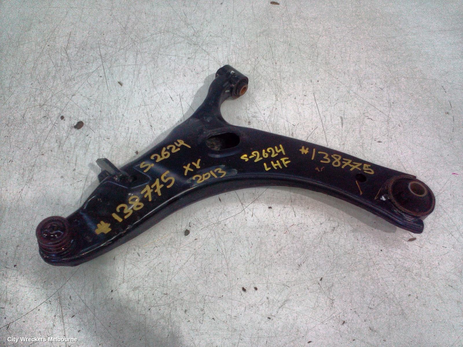 SUBARU XV LEFT FRONT LOWER CONTROL ARM, G4X, 08/2011 - 04/2017