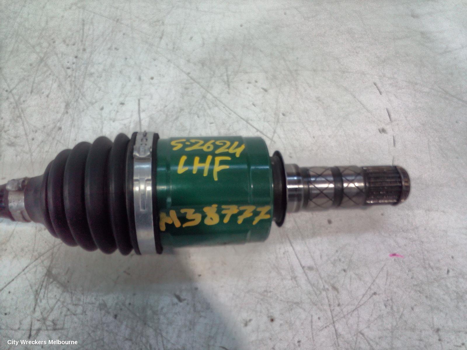 SUBARU XV LEFT DRIVESHAFT, FRONT, G4X, 08/2011 - 10/2013