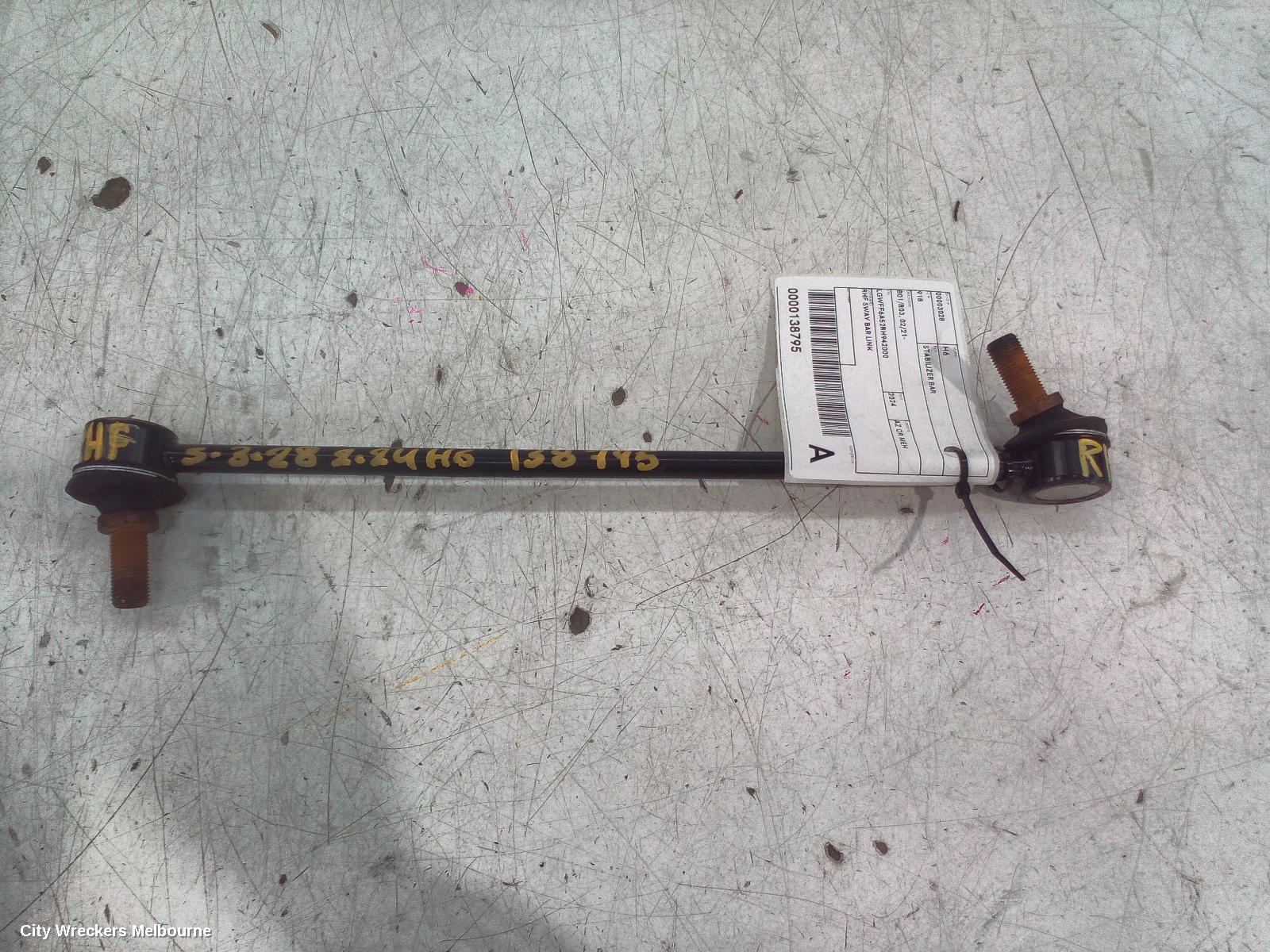HAVAL H6 STABILISER BAR, B01/B03, 02/2021 ONWARDS