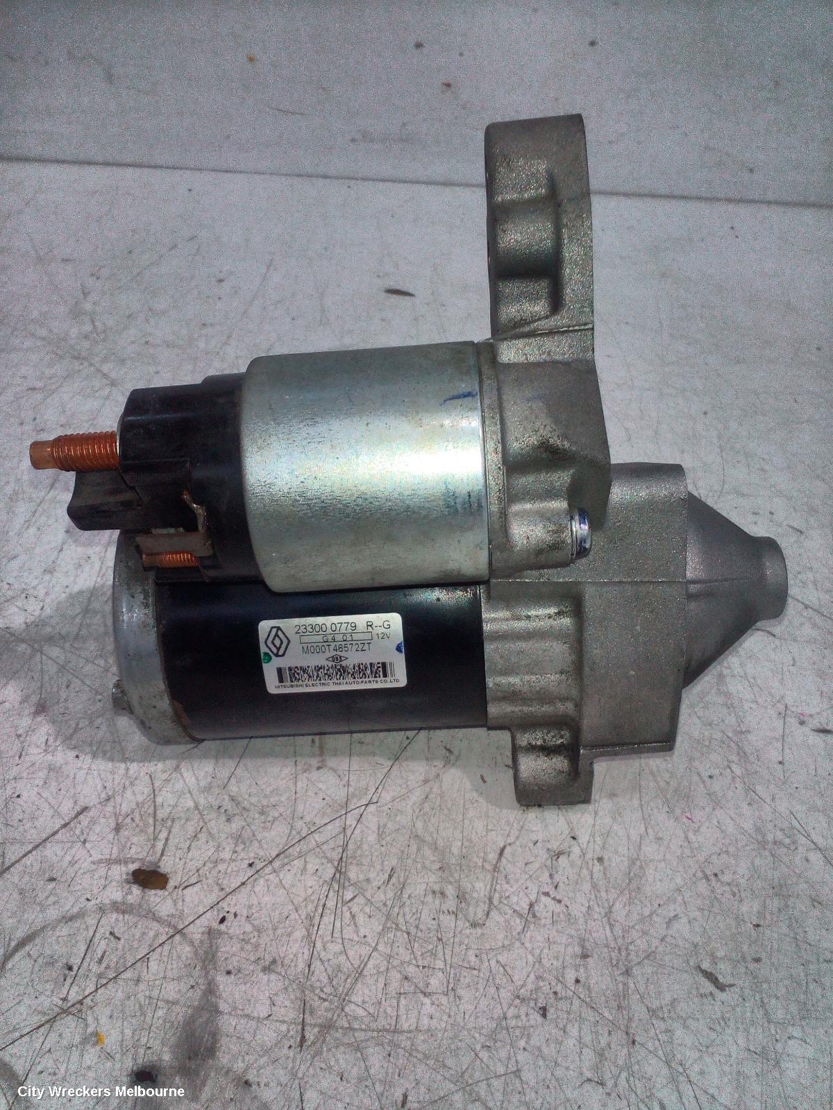 RENAULT MEGANE STARTER, PETROL, 1.2, H5FE, MITSUBISHI BRAND, X32/K95, 10/2013 - 05/2016