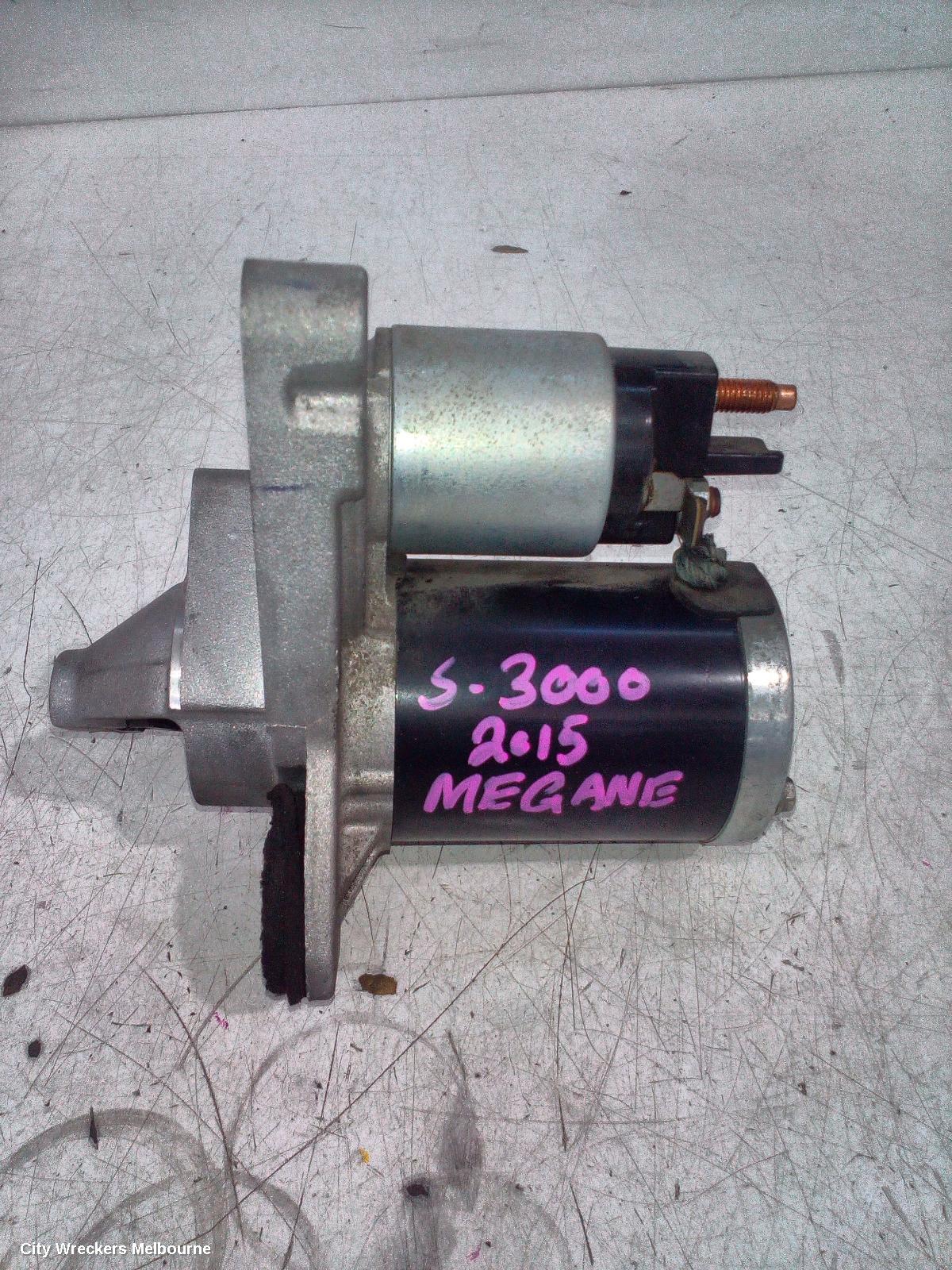 RENAULT MEGANE STARTER, PETROL, 1.2, H5FE, MITSUBISHI BRAND, X32/K95, 10/2013 - 05/2016