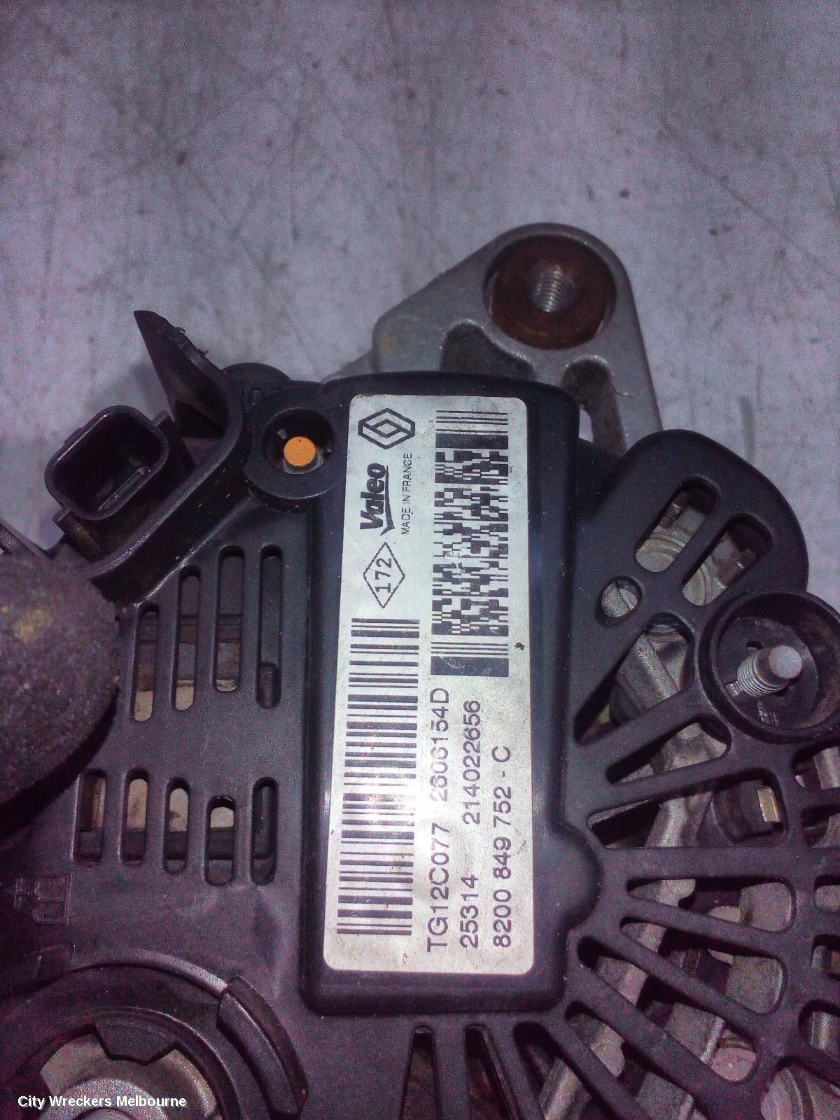 RENAULT MEGANE ALTERNATOR, PETROL, 1.2, H5FE, TURBO, X32/K95, 10/2013 - 05/2016