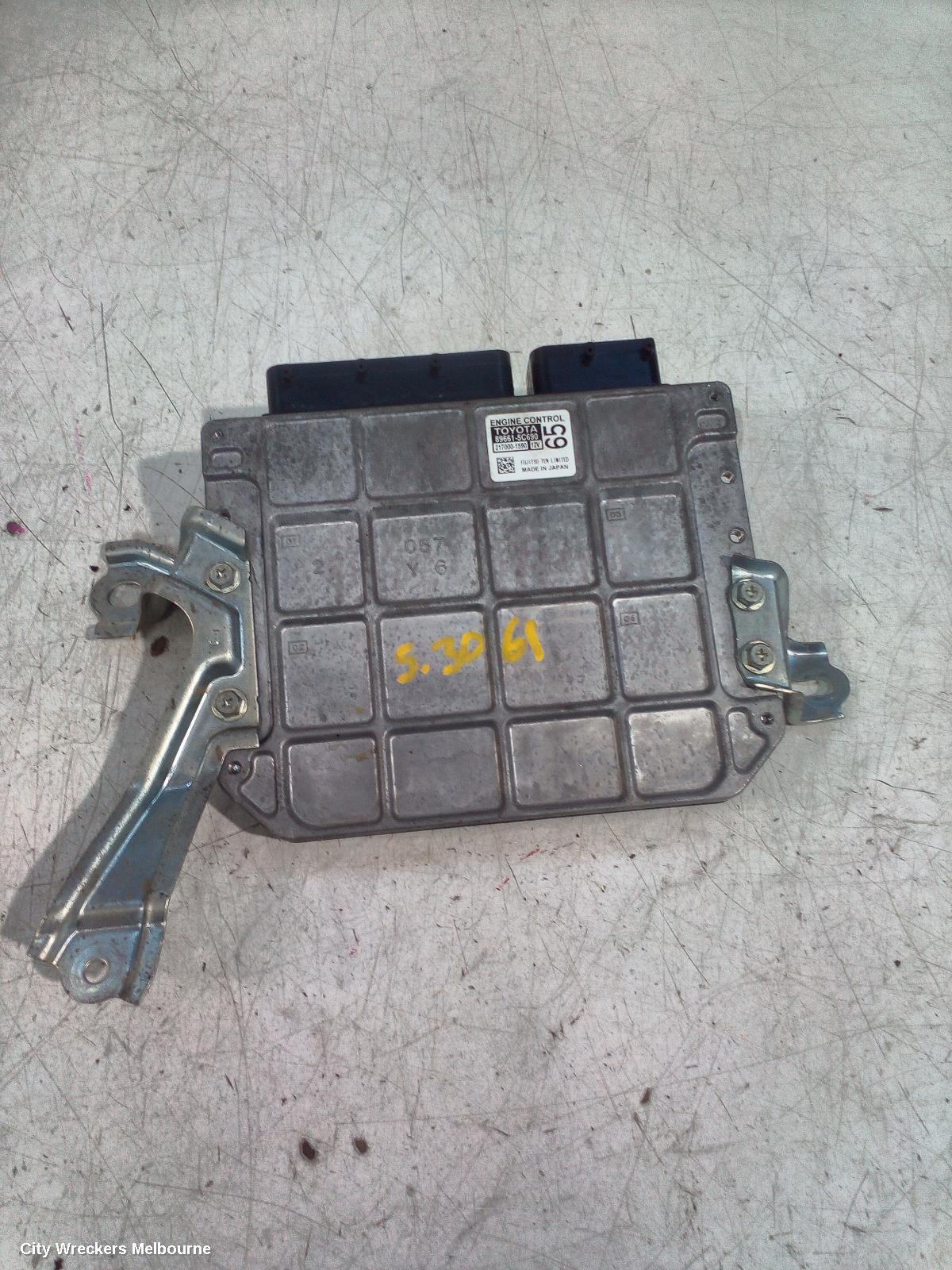 TOYOTA YARIS ECU, BCM, NCP13#, 08/2011 - 01/2020
