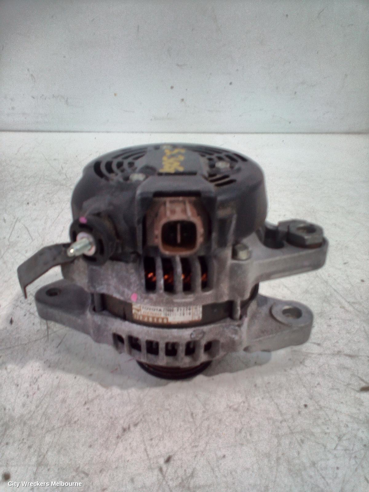 TOYOTA YARIS ALTERNATOR, 1.3, 2NZ, NCP13#, 09/2014 - 01/2020