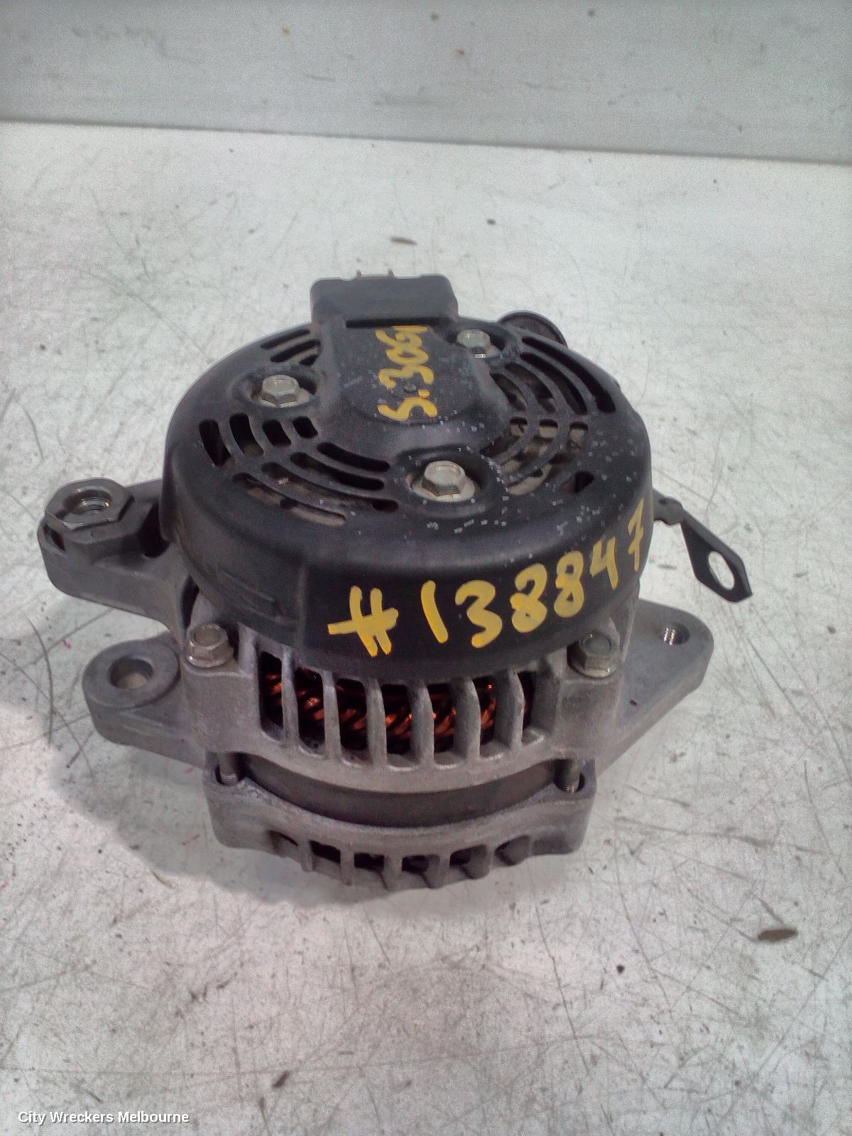 TOYOTA YARIS ALTERNATOR, 1.3, 2NZ, NCP13#, 09/2014 - 01/2020