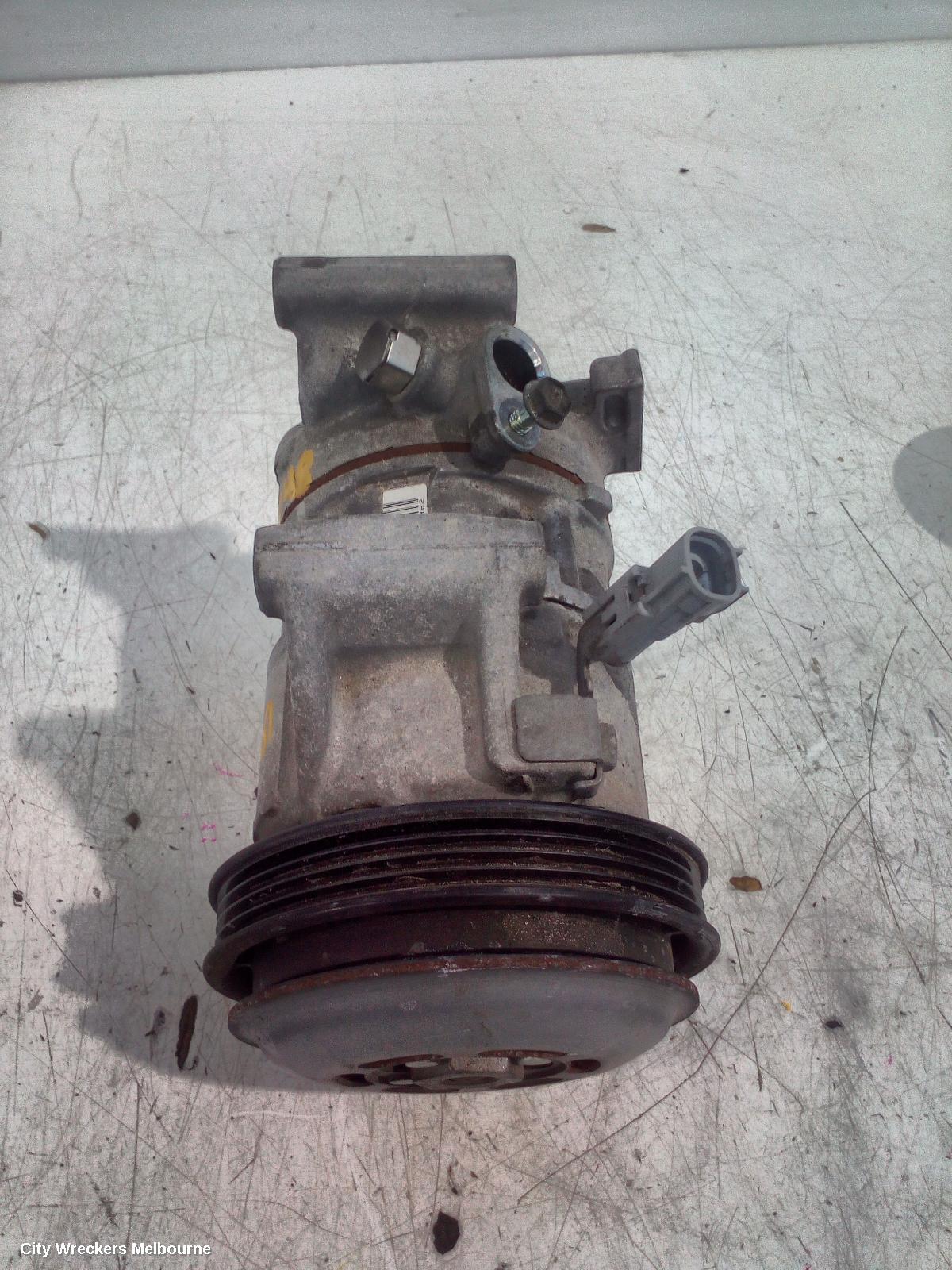 TOYOTA YARIS A/C COMPRESSOR, NCP13#, 1.3/1.5, PETROL, 1NZ/2NZ, 08/2011 - 01/2020
